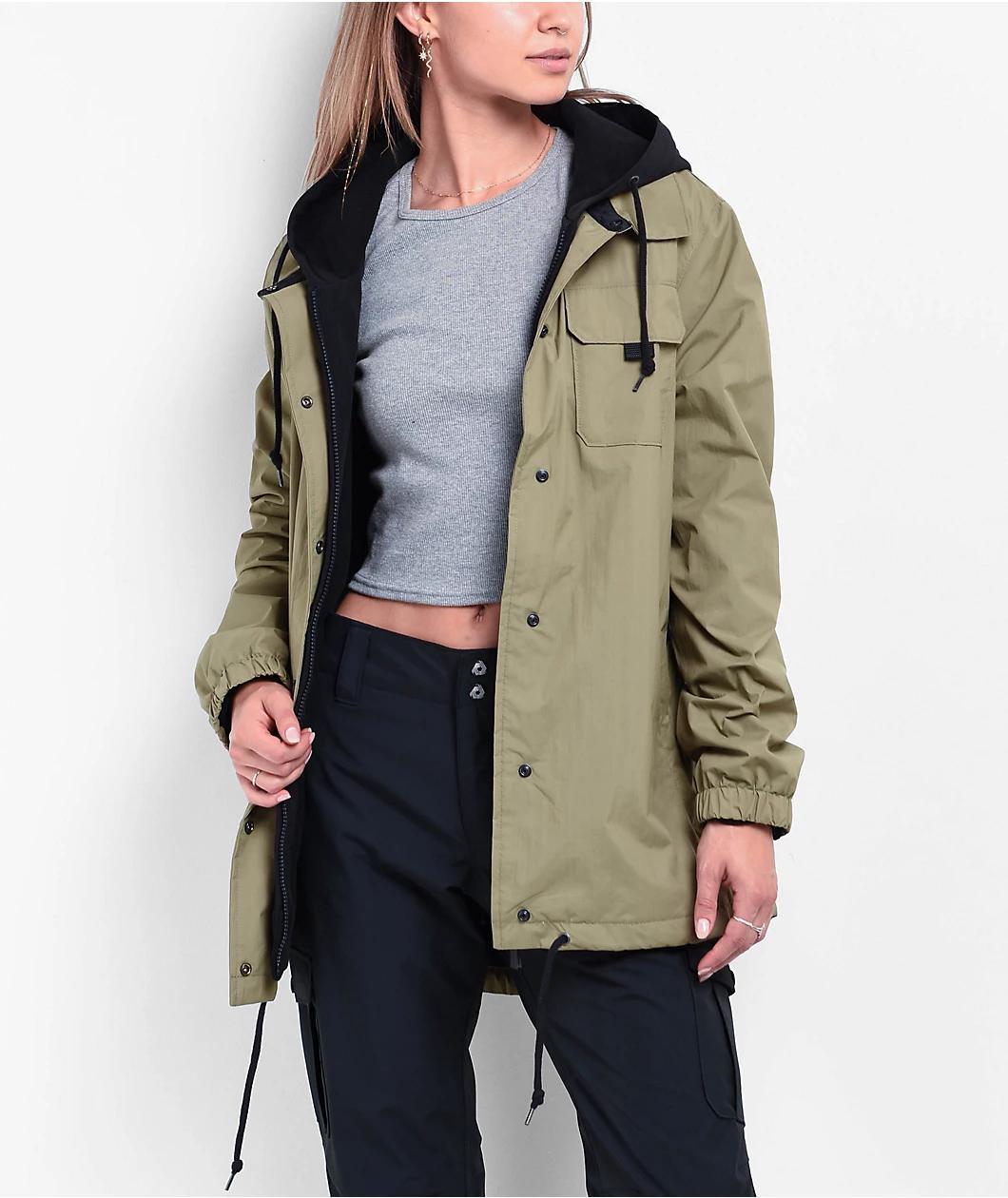 Empyre Harmony Mermaid Beige 10K Snowboarding Jacket 2024 Product Image