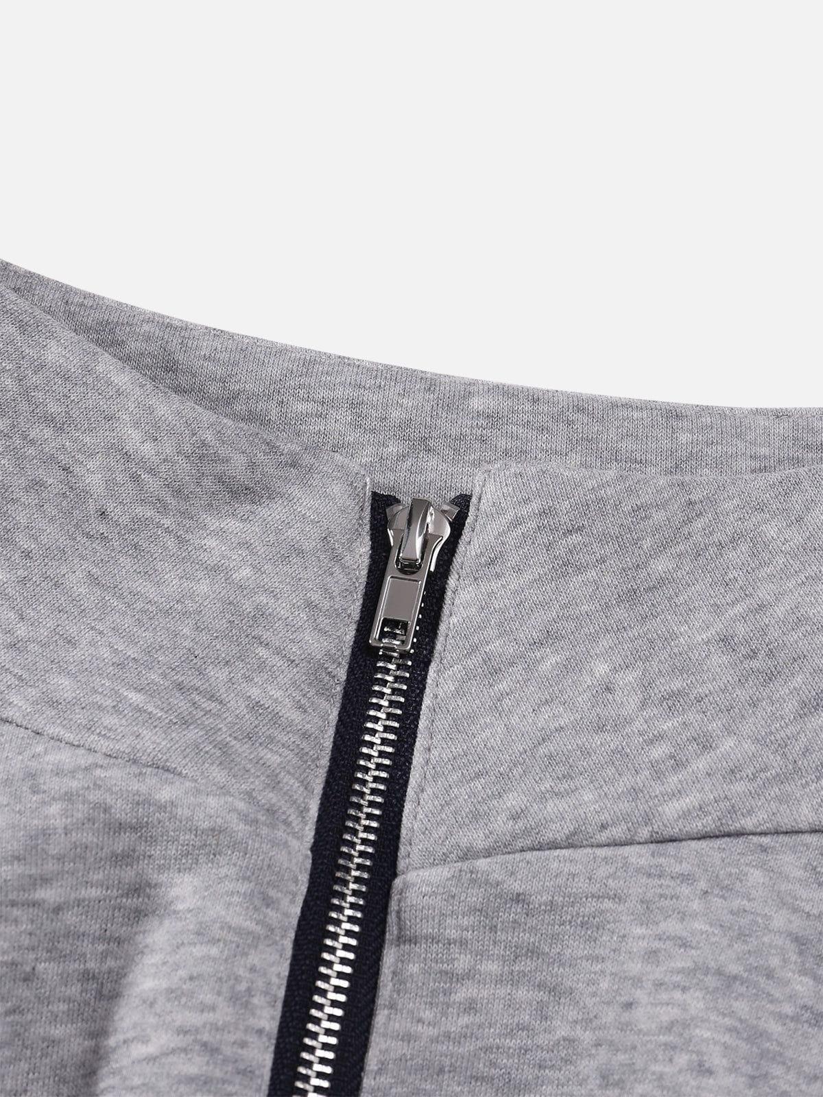 Aelfric Eden Stand Collar Half Zip Sweatshirt Product Image