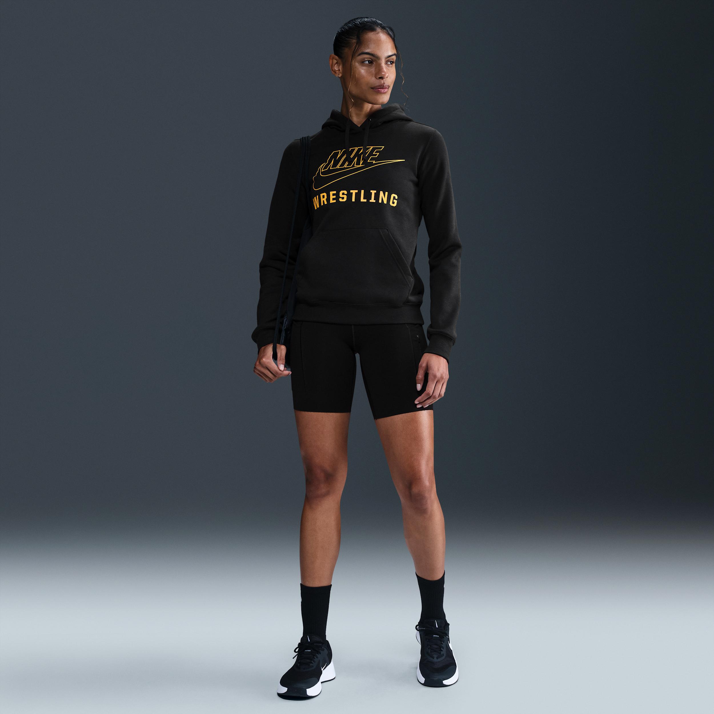 Nike Womens Wrestling Pullover Hoodie | APS471-100 Product Image