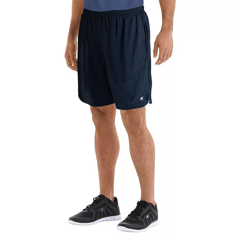 Men's Champion® Mesh Athletic Shorts, Size: Large, Blue Product Image