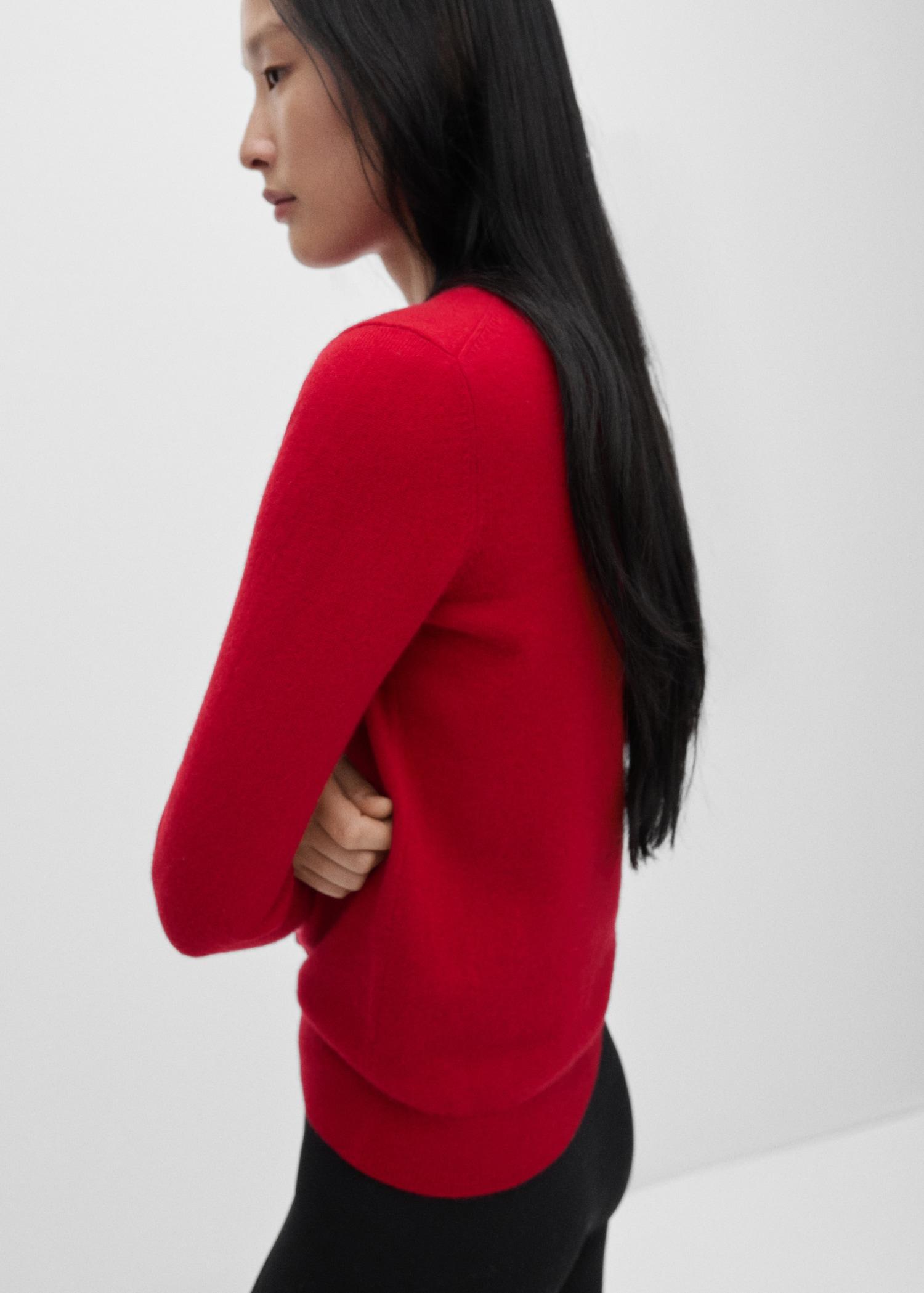 100% cashmere sweater - Women | MANGO USA Product Image