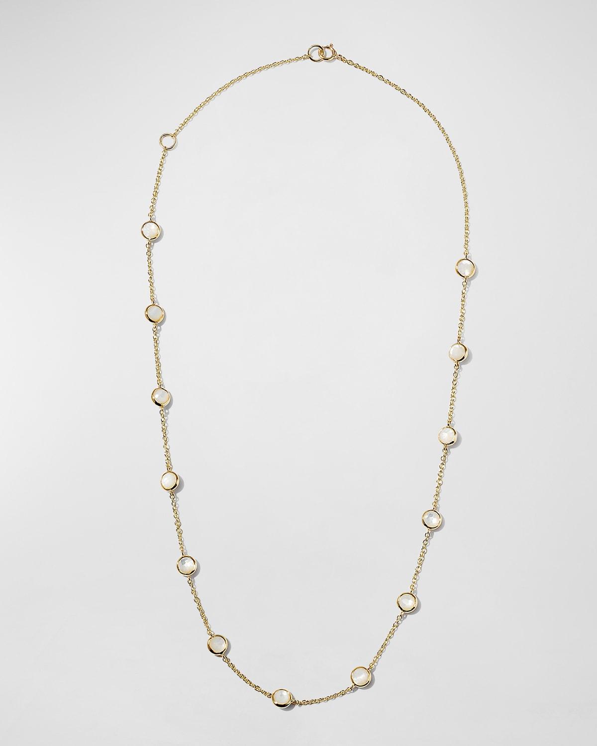 Womens Lollipop 18K Yellow Gold & Multi-Gemstone 13-Stone Necklace Product Image