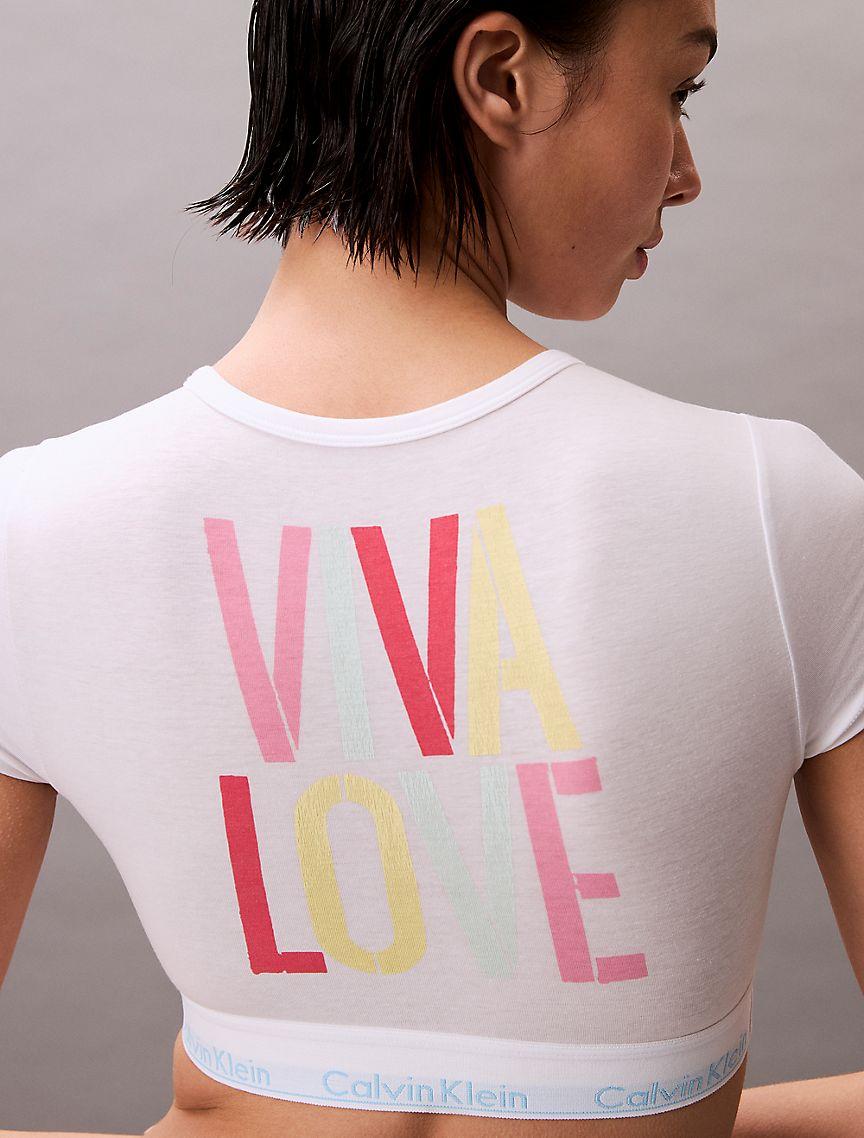 Marc Hundley Pride Icon Cotton Modal T-Shirt Bralette Product Image