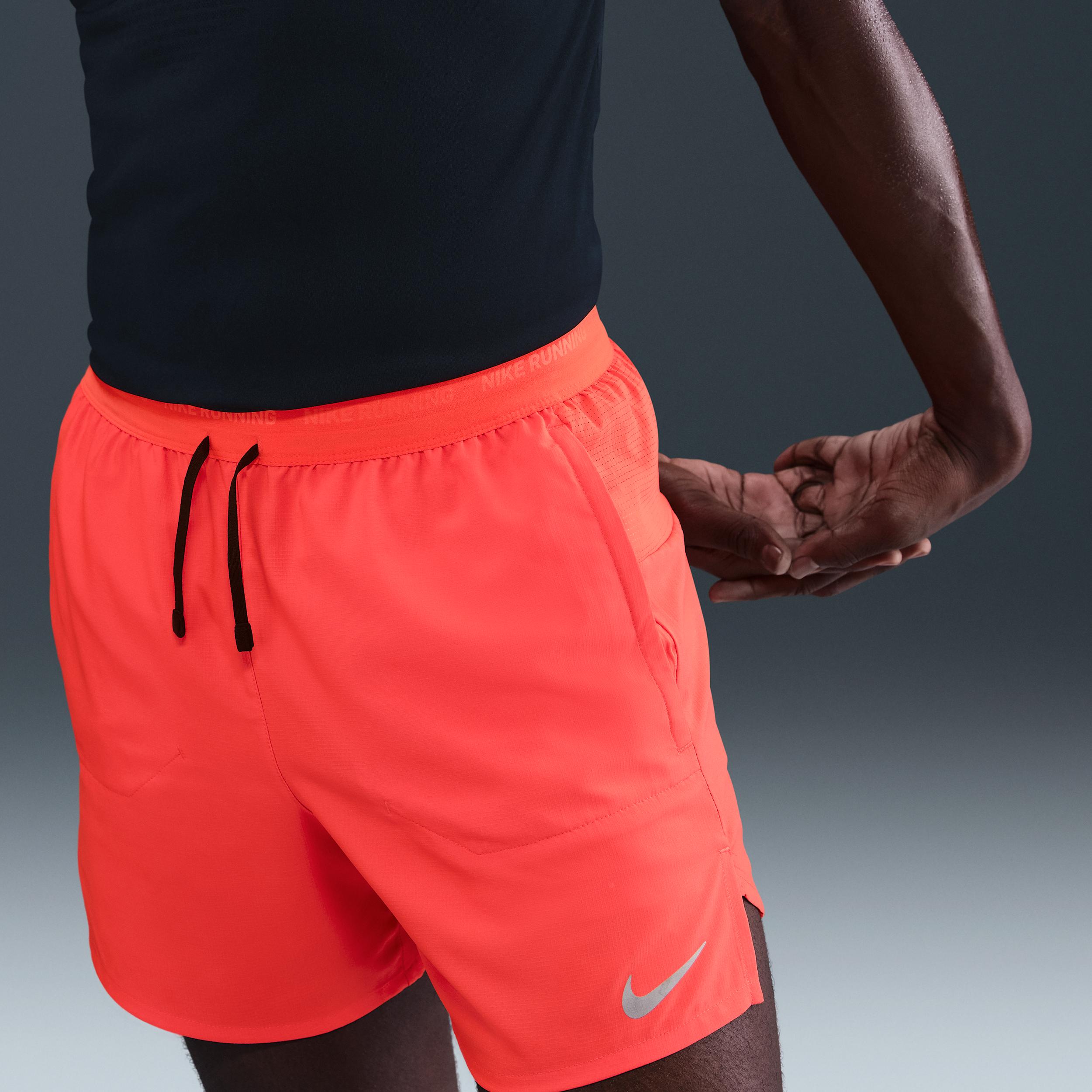 Nike Mens Stride Dri-FIT 5 2-in-1 Running Shorts | FN2992-635 Product Image