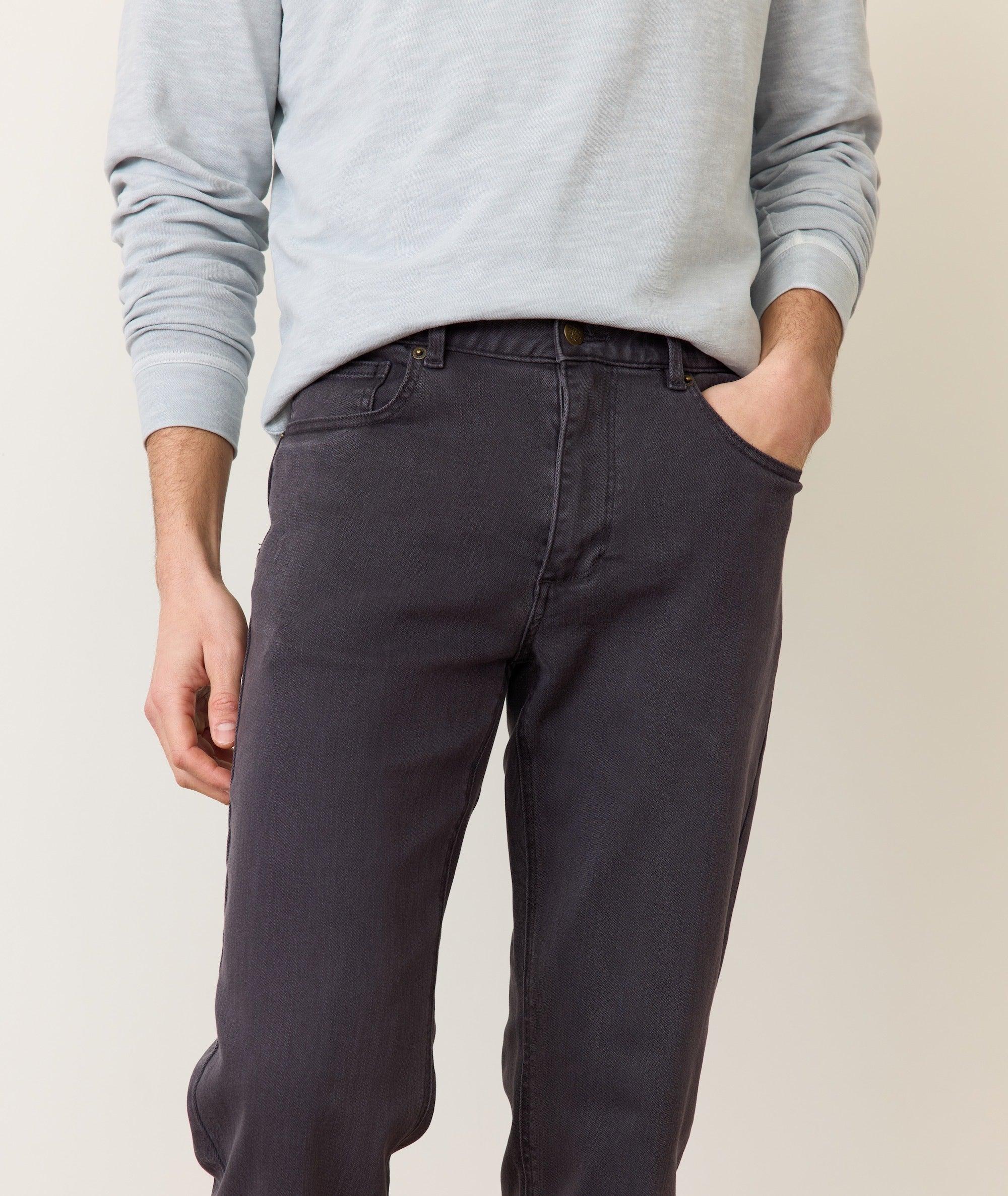 5 Pocket Slim Straight Twill Pant Product Image
