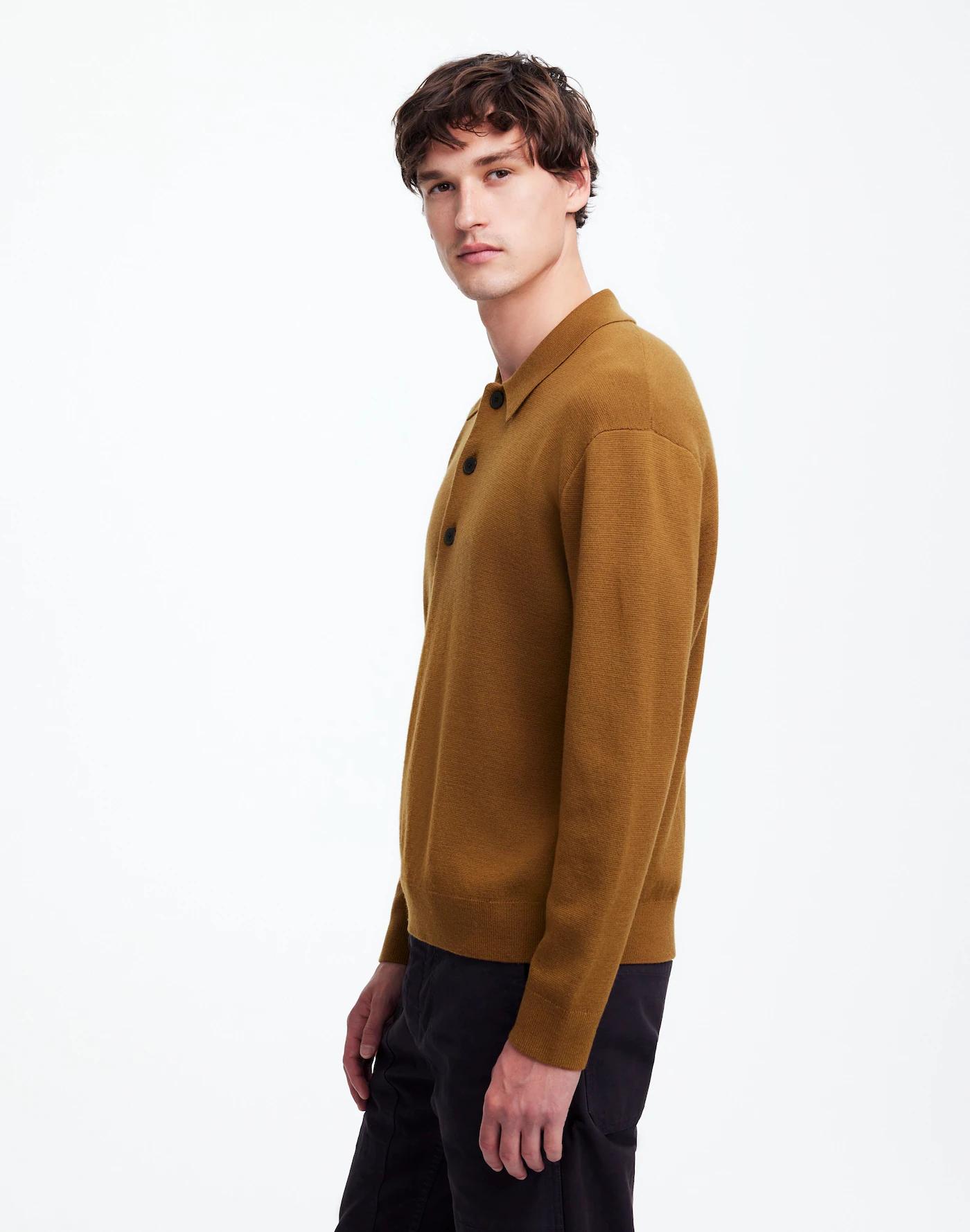 Milano-Knit Sweater Polo Shirt in Merino Wool Product Image