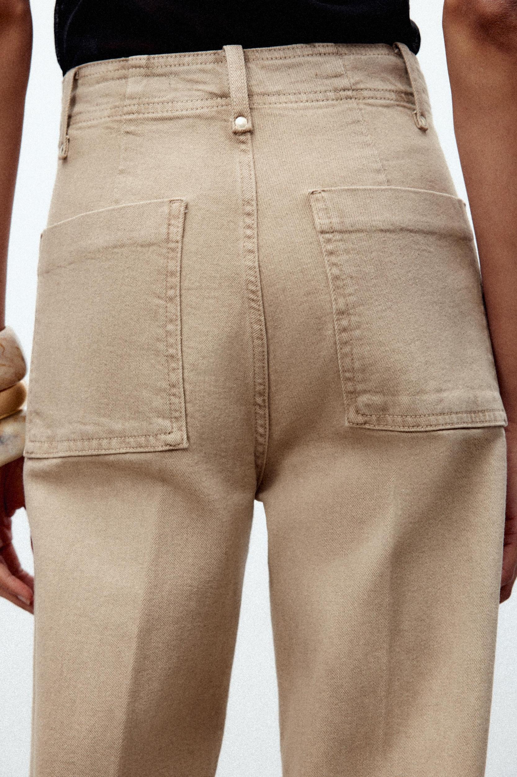 ZW COLLECTION HIGH WAIST WIDE LEG JEANS Product Image