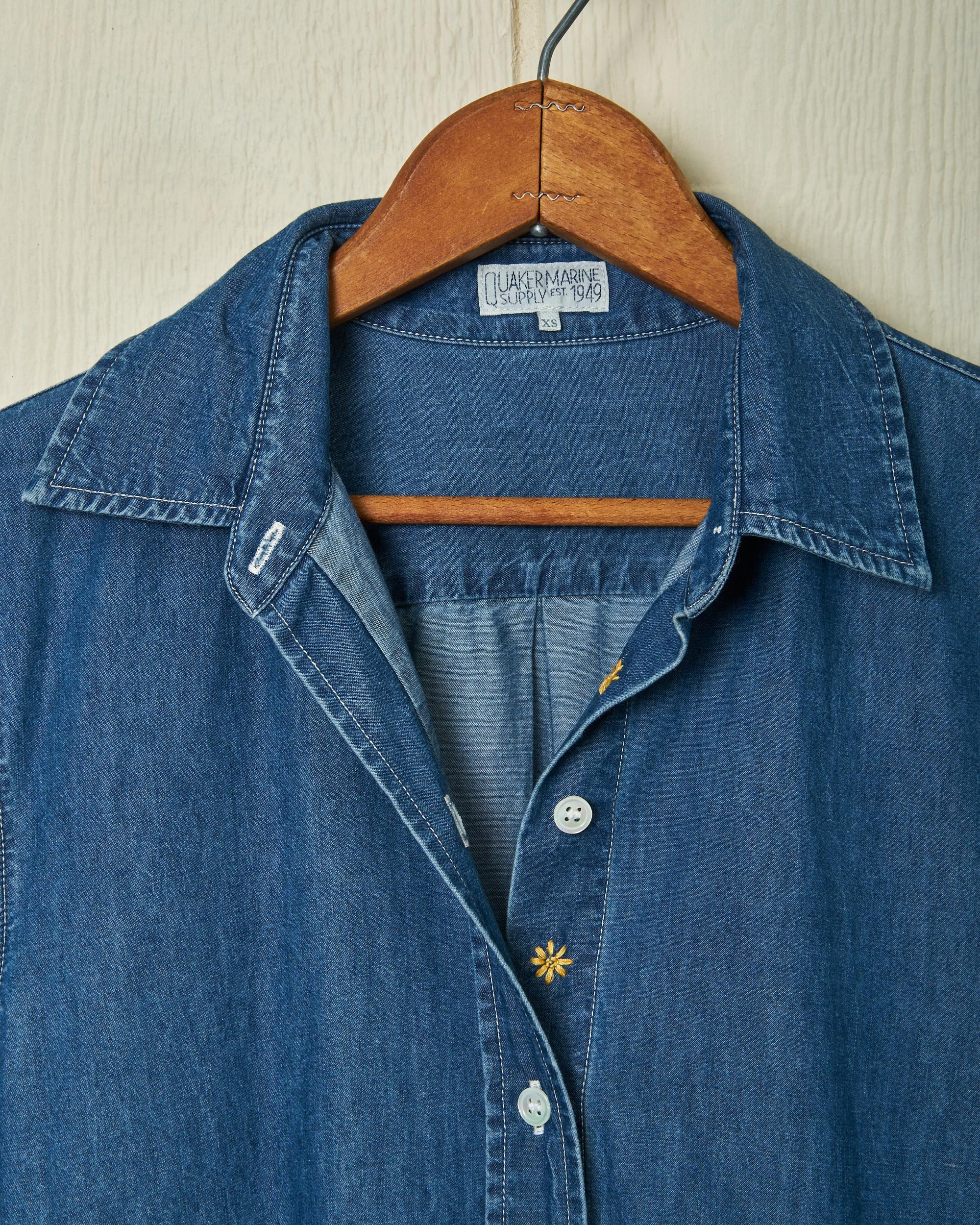 Denim Shirt Dress Product Image