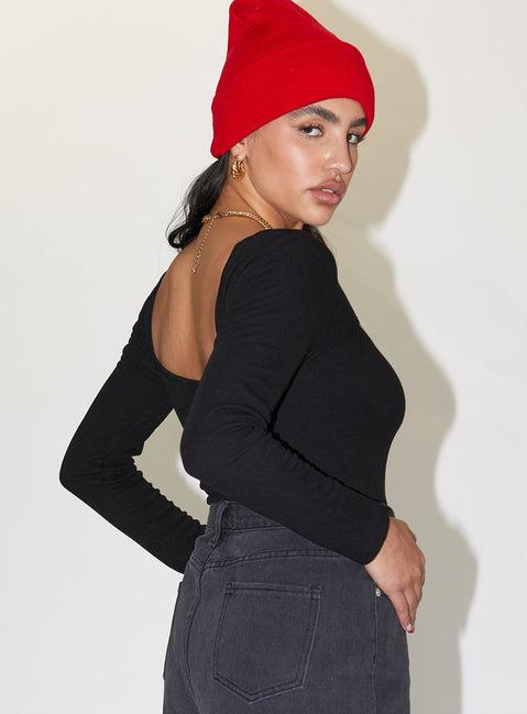 Charlotte Bodysuit Black Product Image