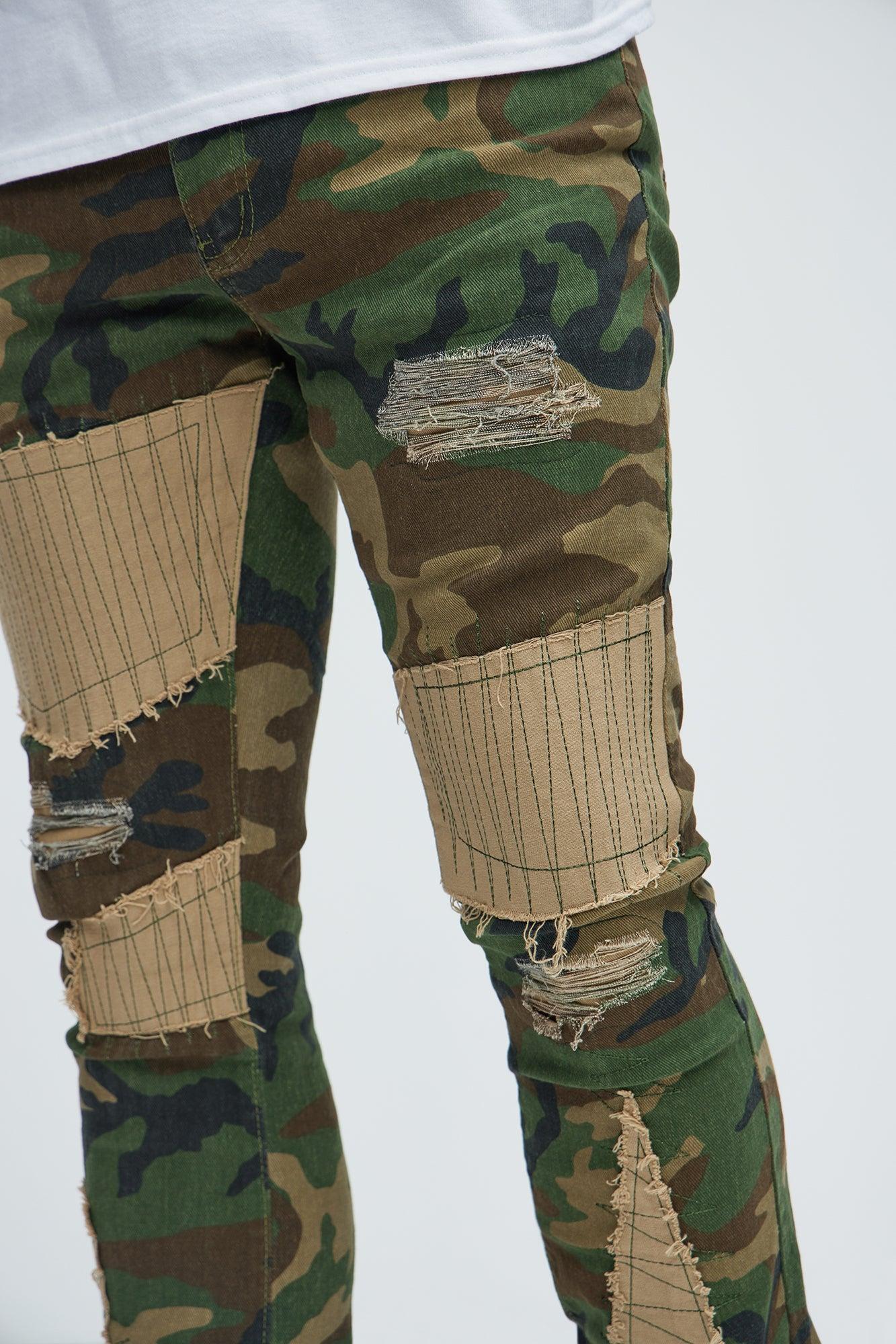 Got Something For You Skinny Flare Pants - Camouflage Product Image