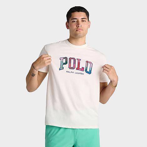 Mens Polo Ralph Lauren Plaid Logo Jersey T-Shirt Product Image