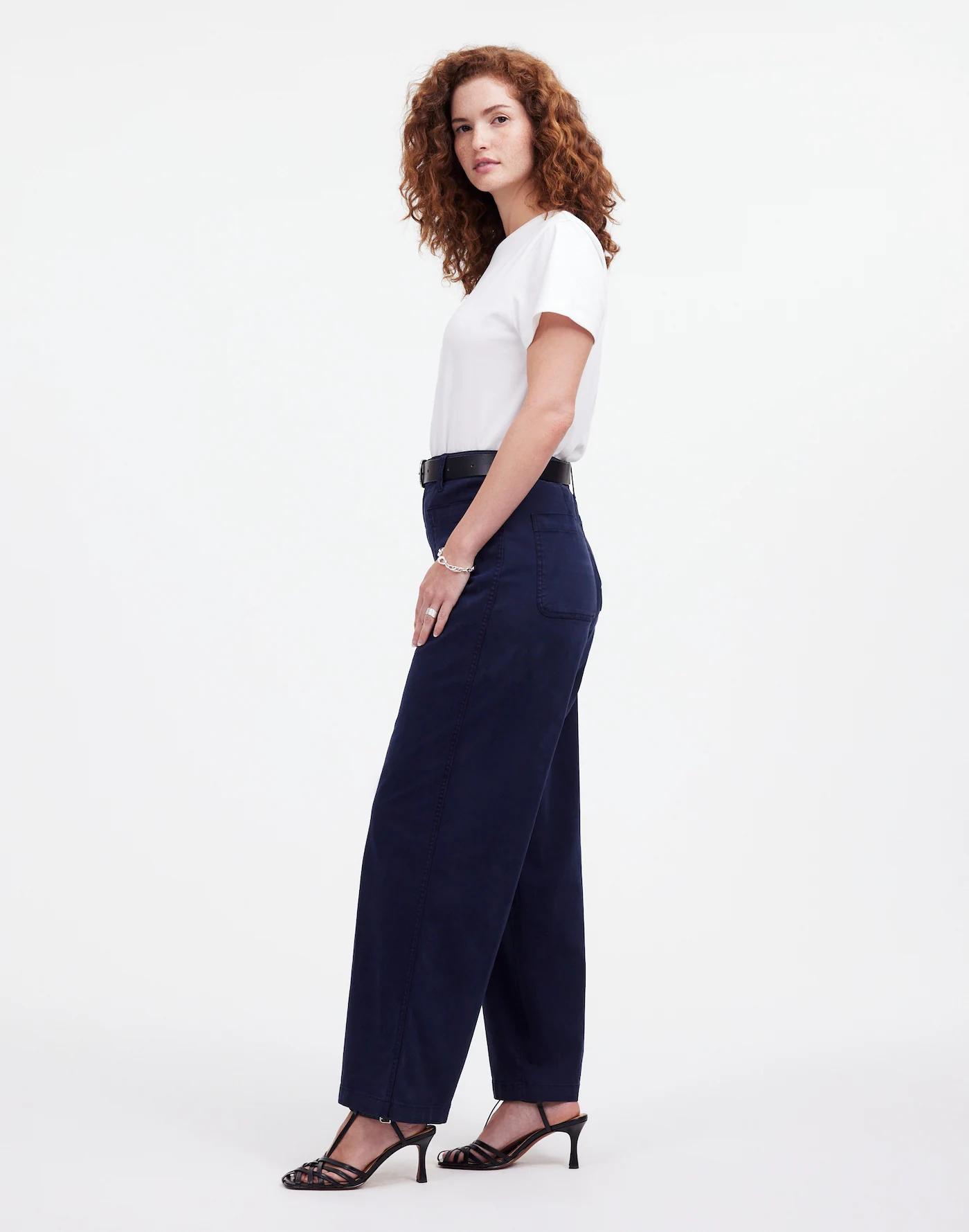 The Curvy Emmett Wide-Leg Pant: Patch Pocket Edition Product Image