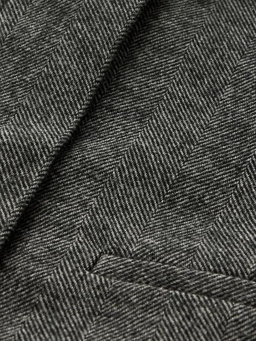 Herringbone Crop Jacket Product Image