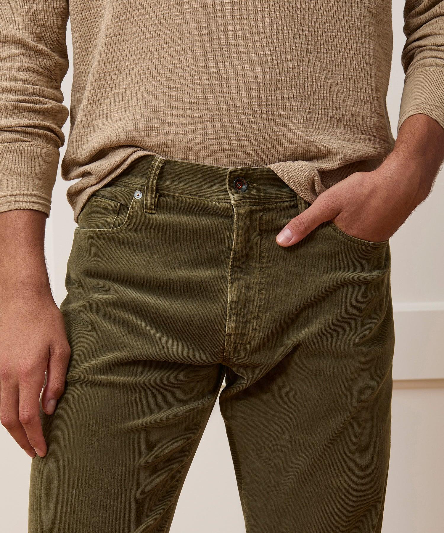 Straight 5-Pocket Corduroy Pant Product Image