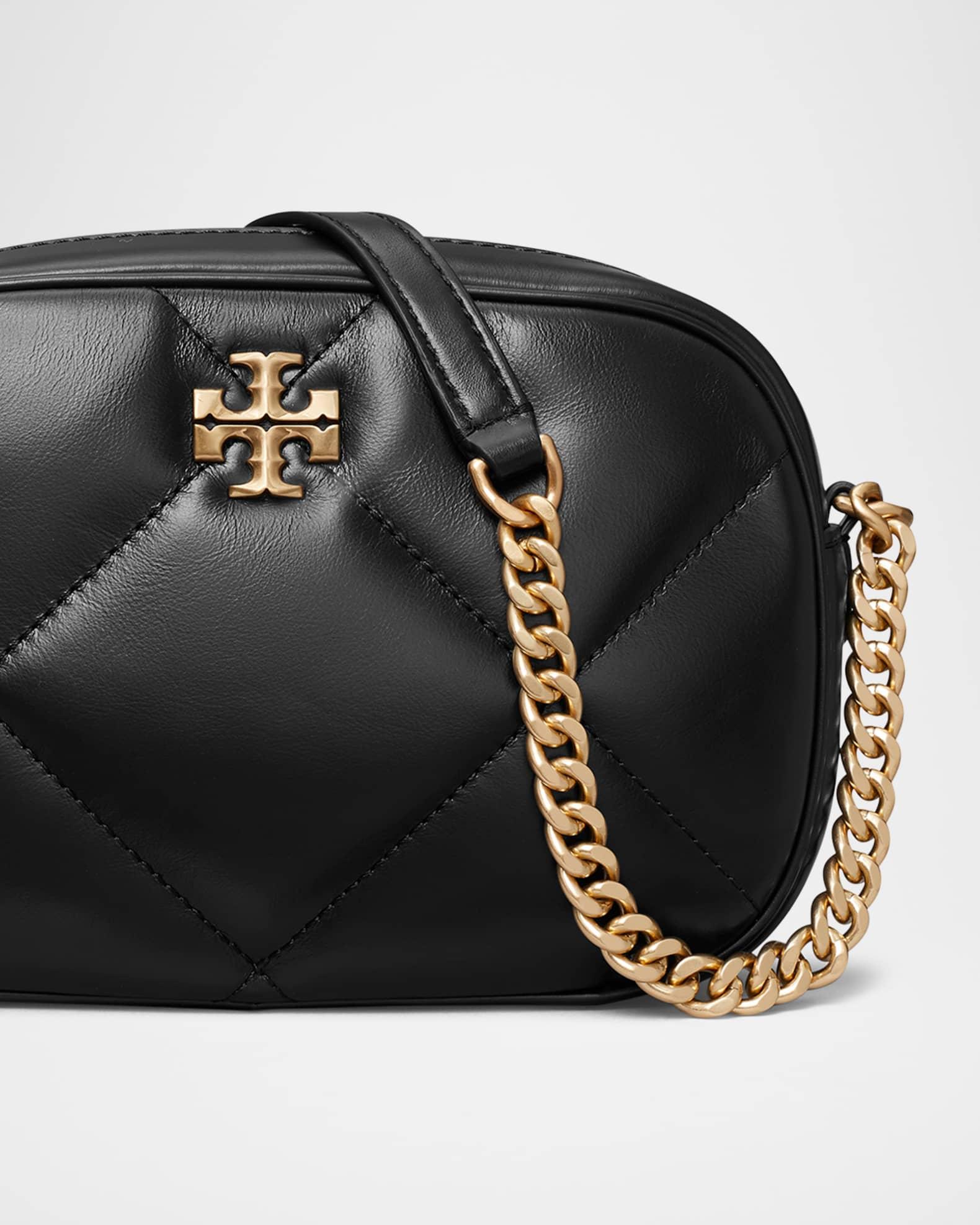 Kira Diamond-Quilted Leather Crossbody Bag Product Image