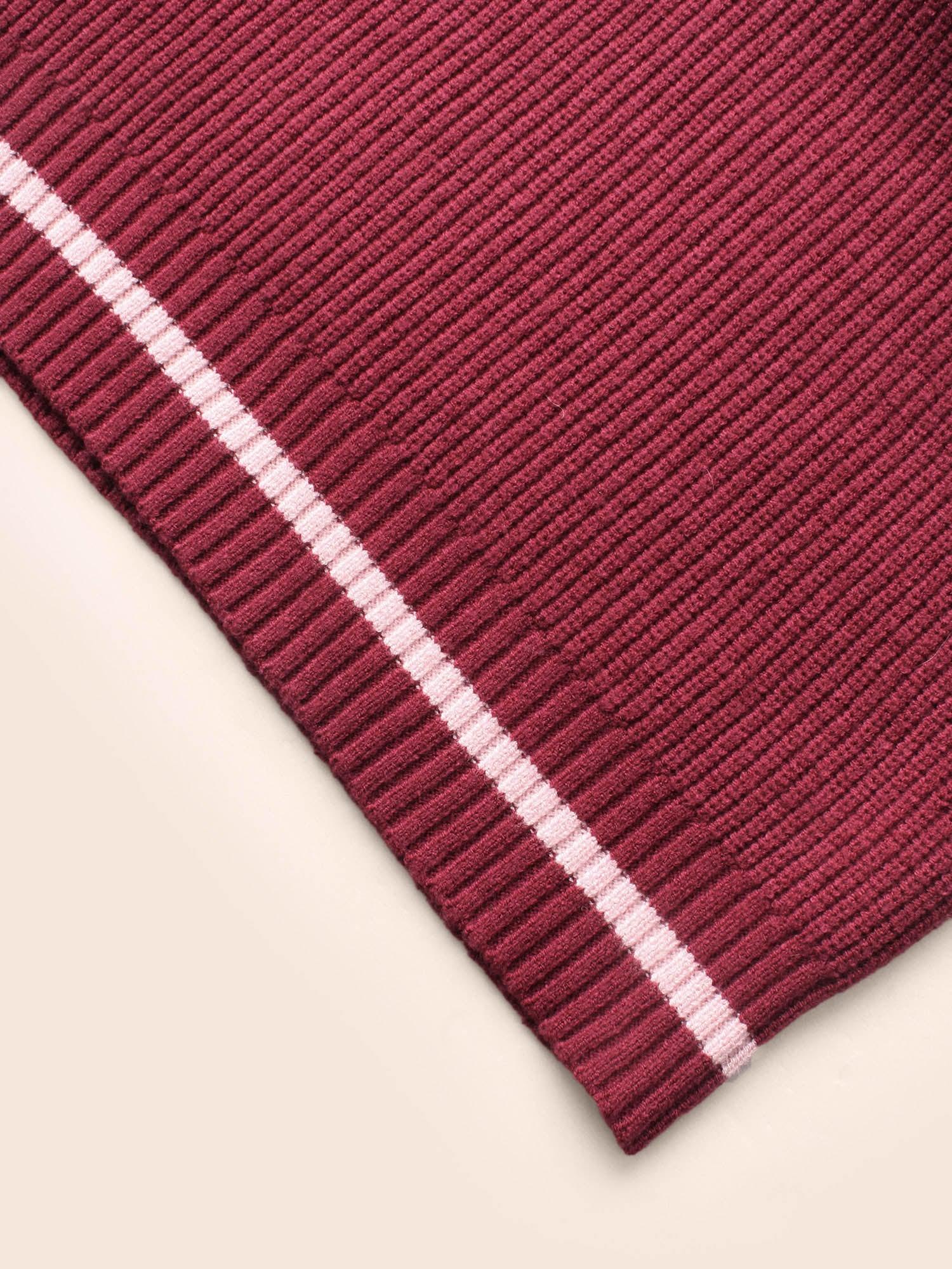 Supersoft Essentials V Neck Contrast Trim Pullover Female Product Image