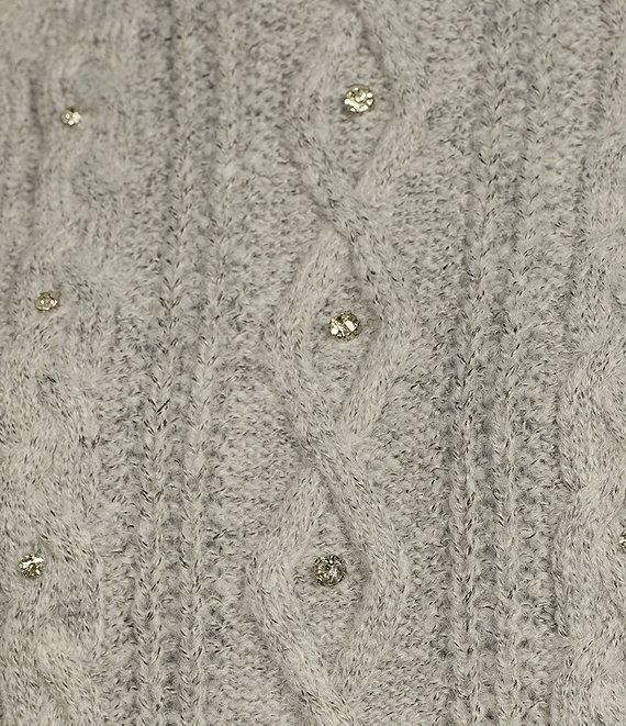 I.N. San Francisco Long Sleeve Cropped Pullover Sweater Product Image