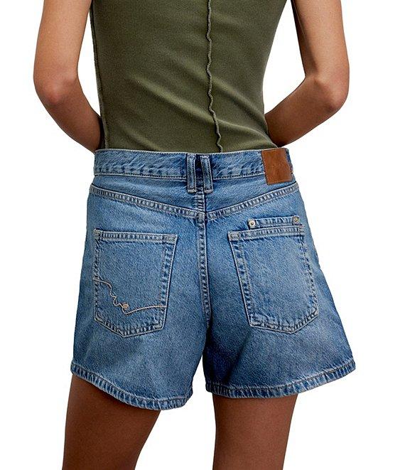 Free People We The Free Tippi High Rise Relaxed Denim Shorts Product Image