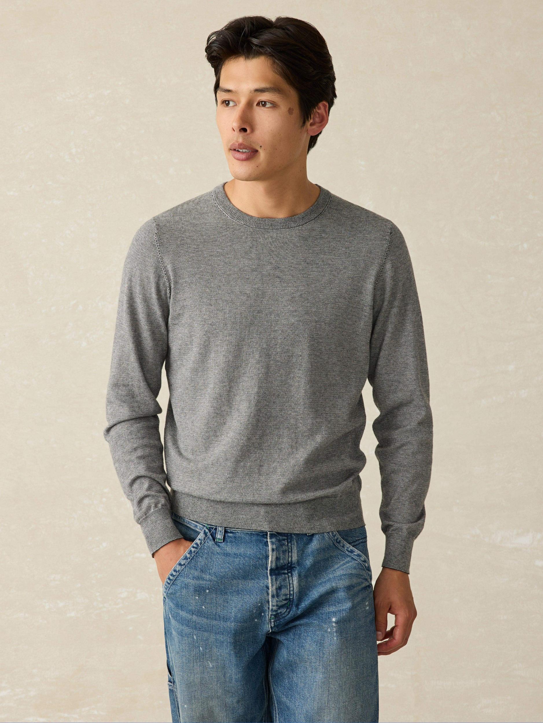 Movement™ Crewneck Sweater (Tall) - Ivory Ash Feeder Male Product Image