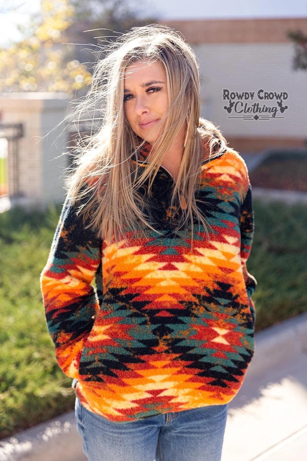 21625   Panhandle Aztec Pullover Product Image