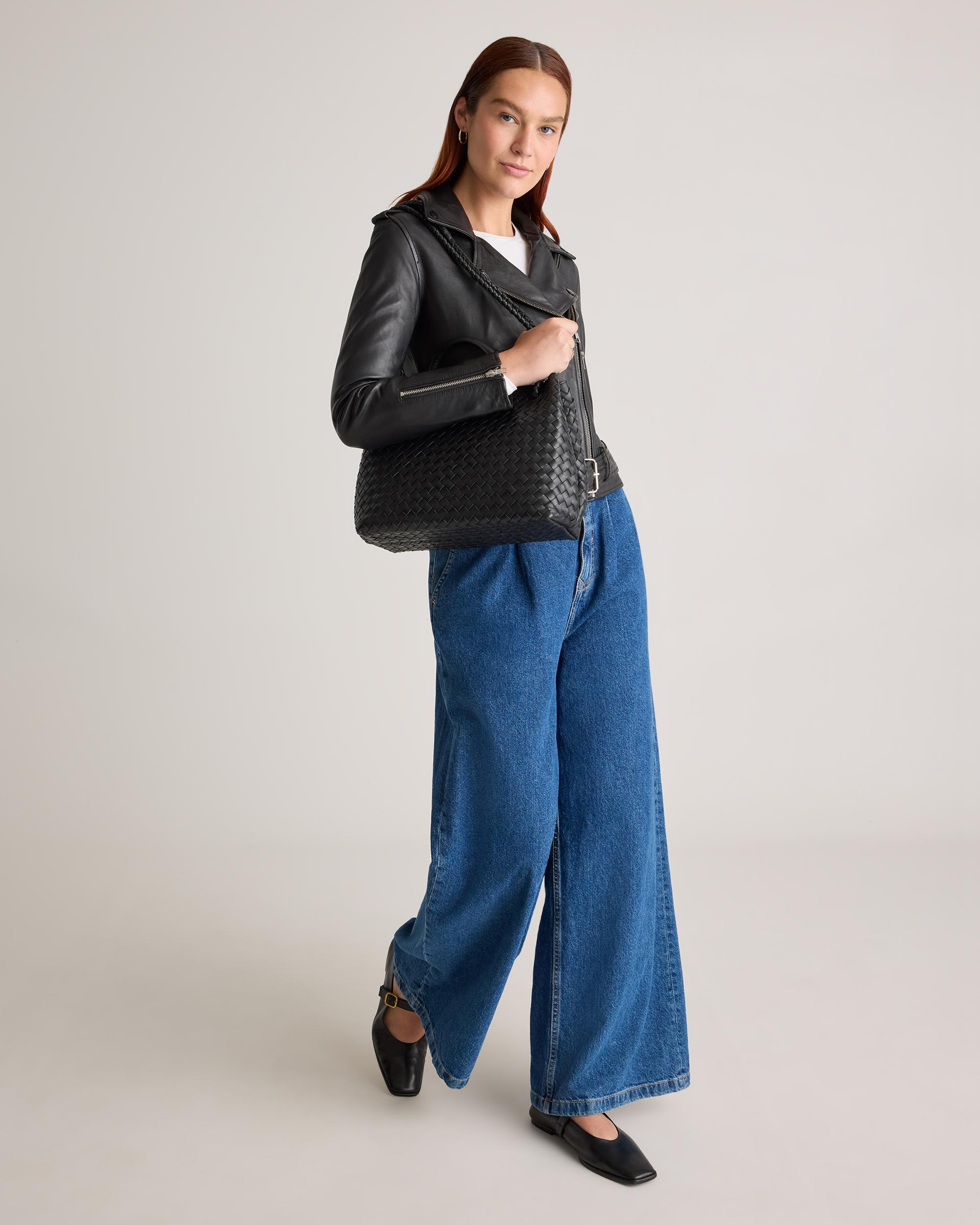 Quince | Women's Motorcycle Jacket Leather Product Image