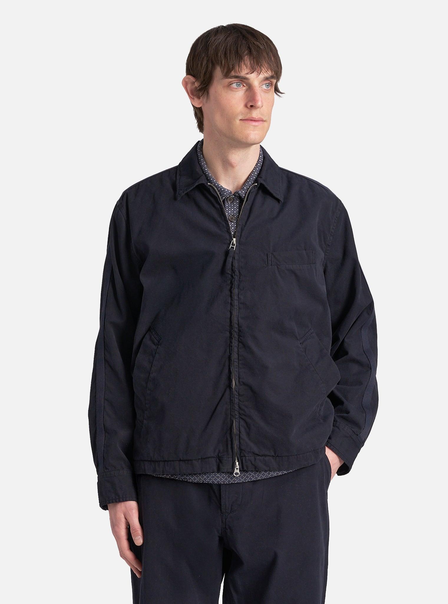 Navy Summer Canvas Windcheater Jacket Product Image