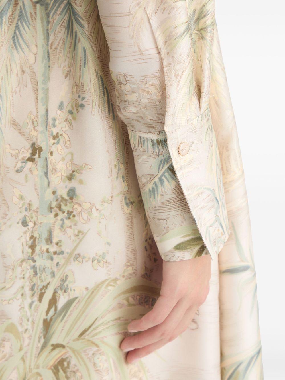 floral-print midi dress Product Image