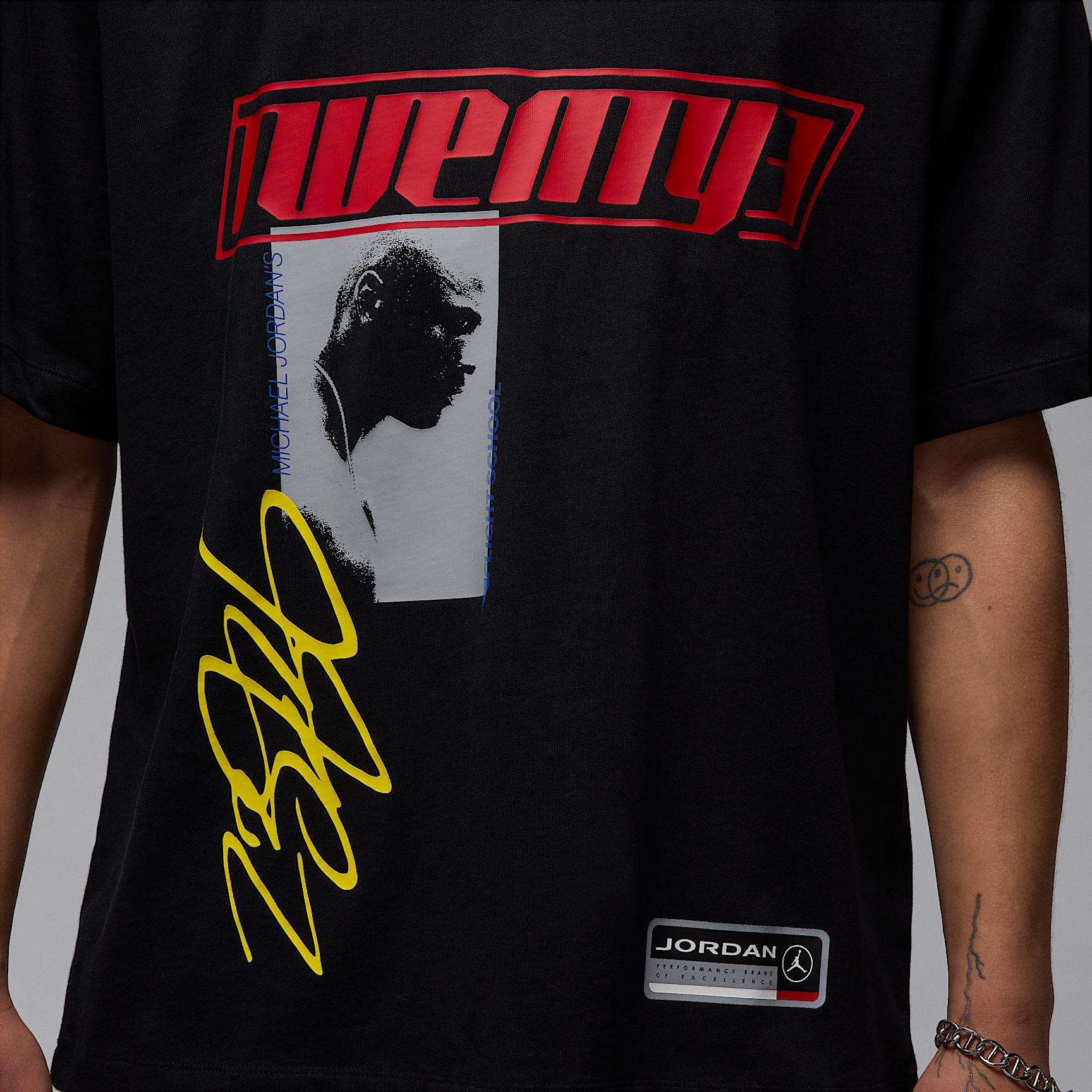 Mens Jordan Flight Essentials Oversized T-Shirt | HJ2366-010 Product Image