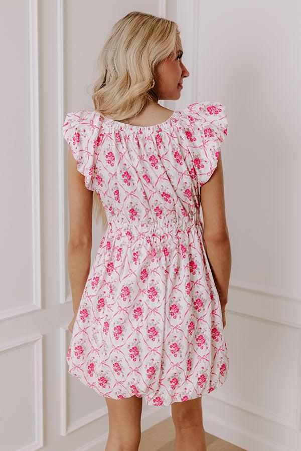Embracing Love Floral Mini Dress Product Image