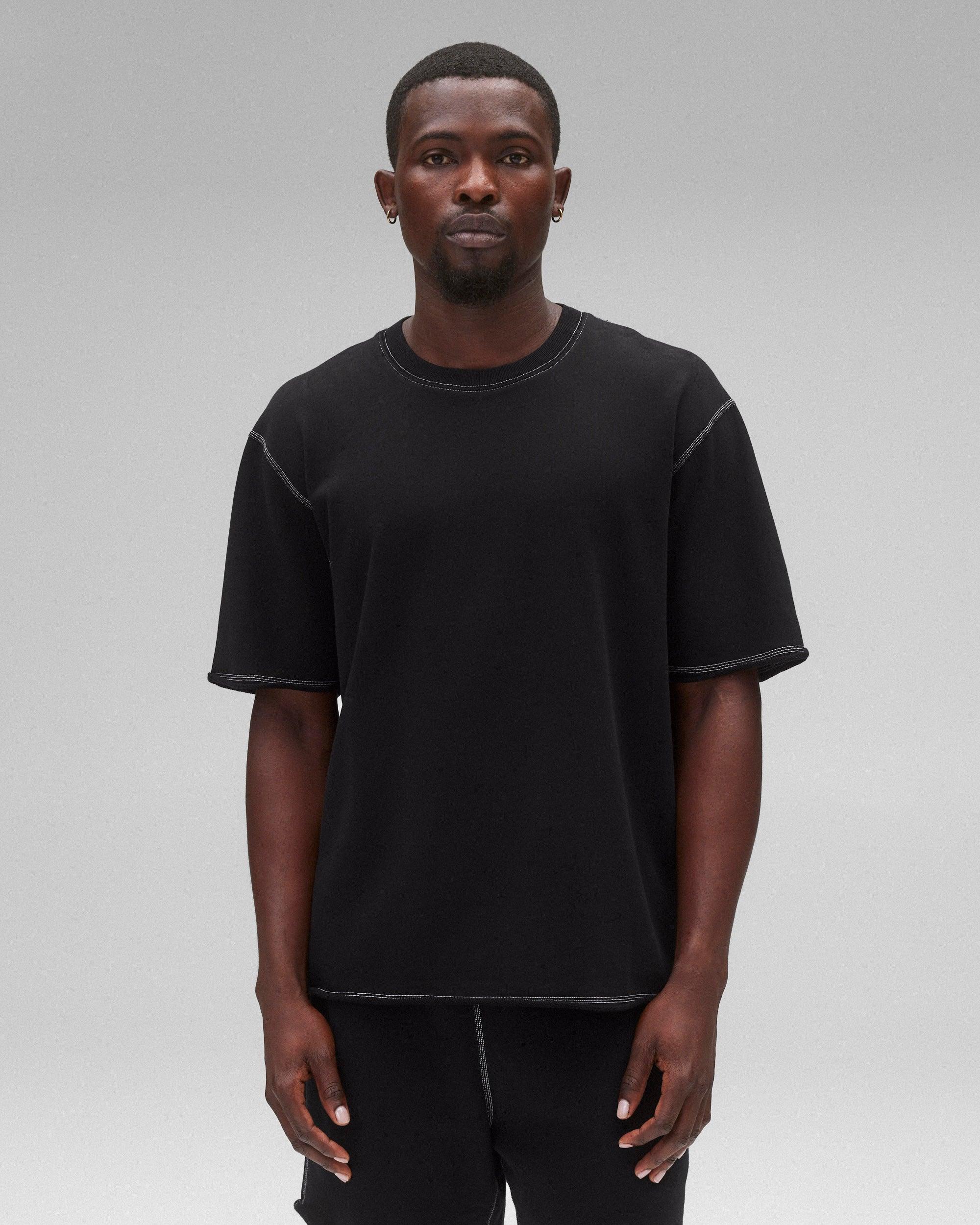 Lightweight Terry Cut-Off Relaxed T-Shirt - Vault Male Product Image