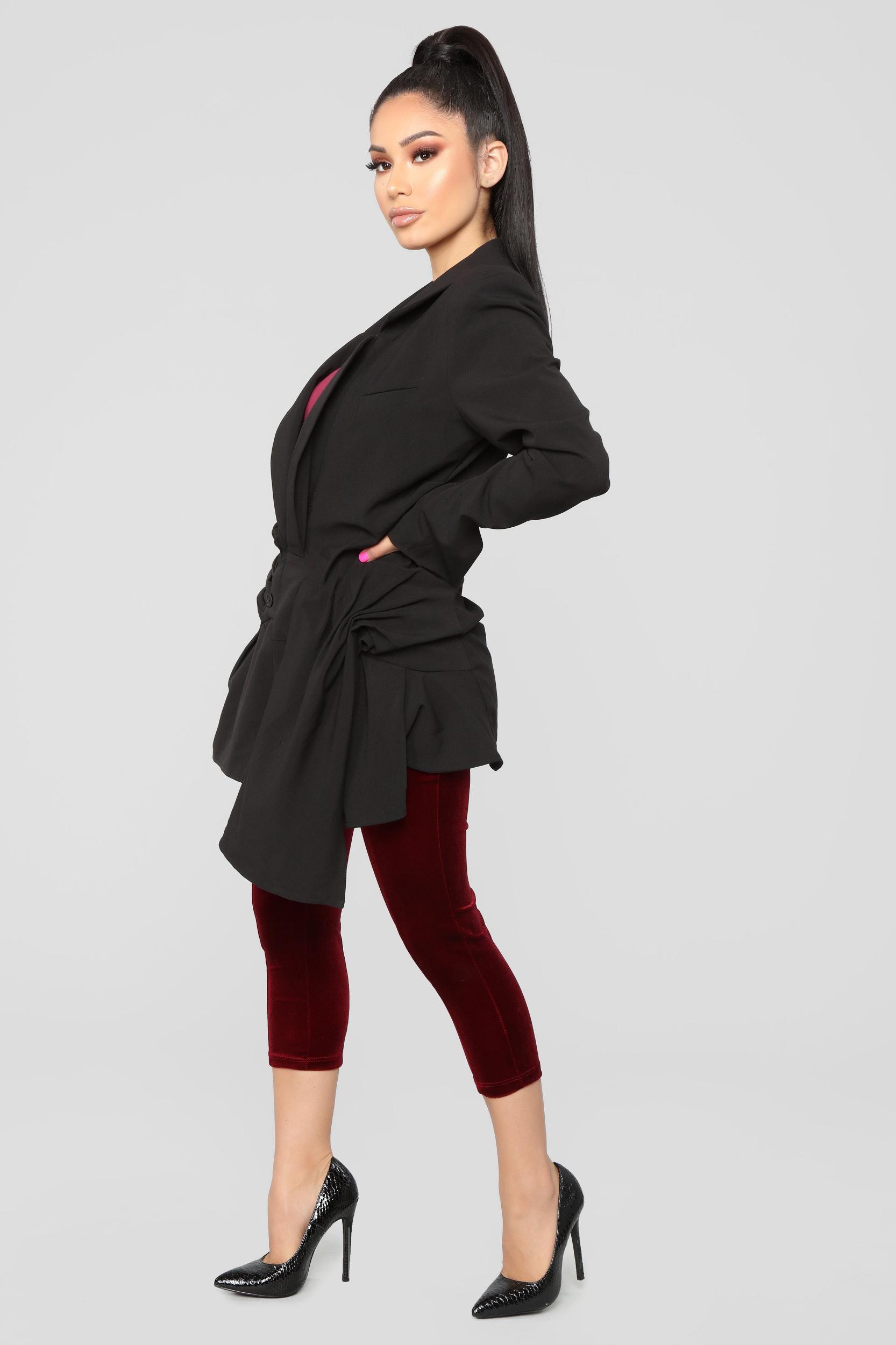Miss Monae Blazer - Black Product Image