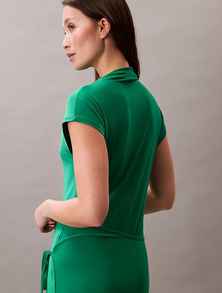 Wrap Midi Dress Product Image