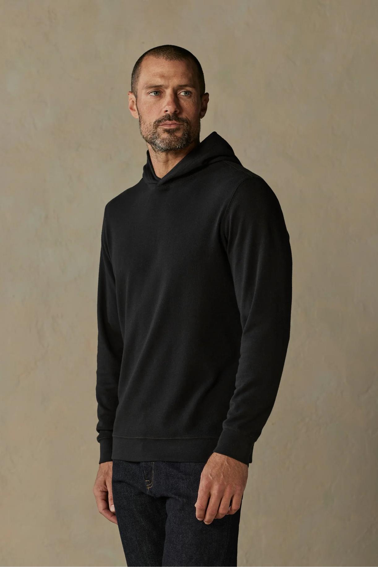 Puremeso Essential Hoodie- Black Product Image