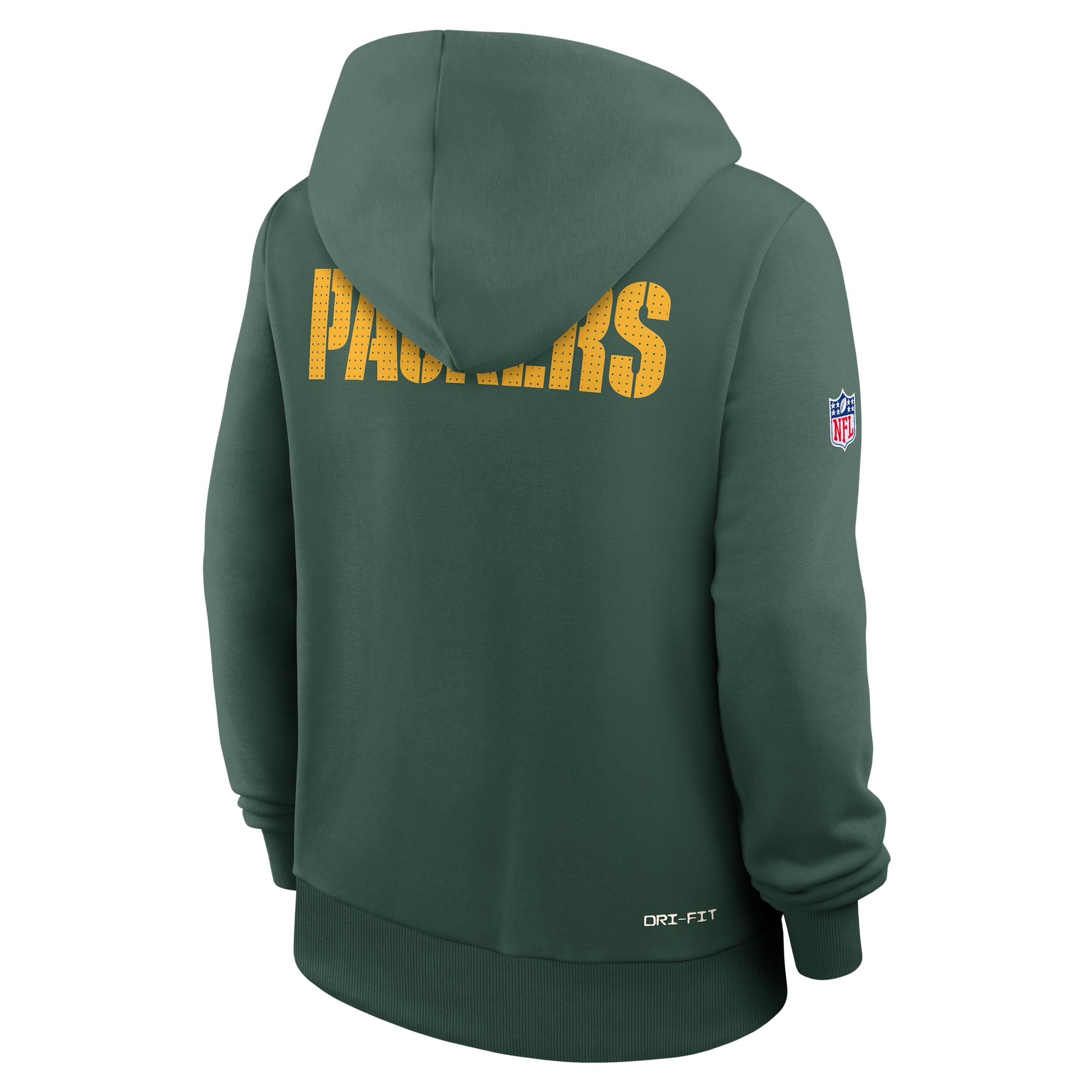 New York Giants Sideline Nike Womens Dri-FIT NFL Pullover Hoodie | 03C34EW8I-A0M Product Image