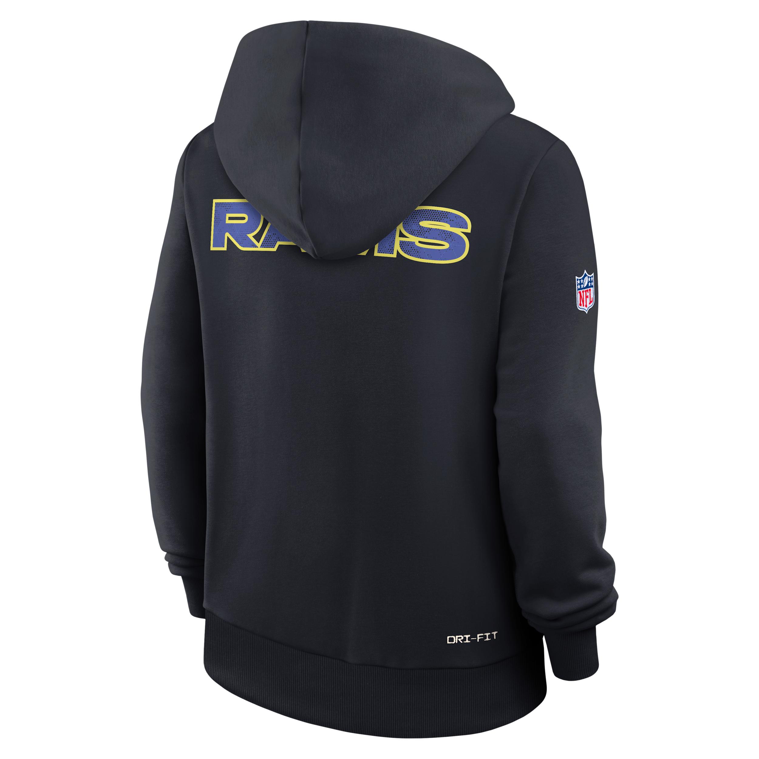 Carolina Panthers Utility Player Sideline Nike Men's Dri-FIT NFL Full-Zip Hoodie Product Image