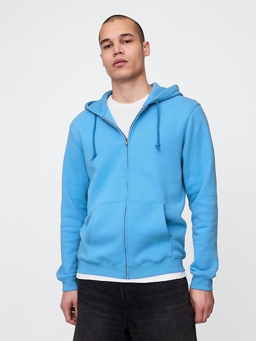 VintageSoft Zip Hoodie Product Image