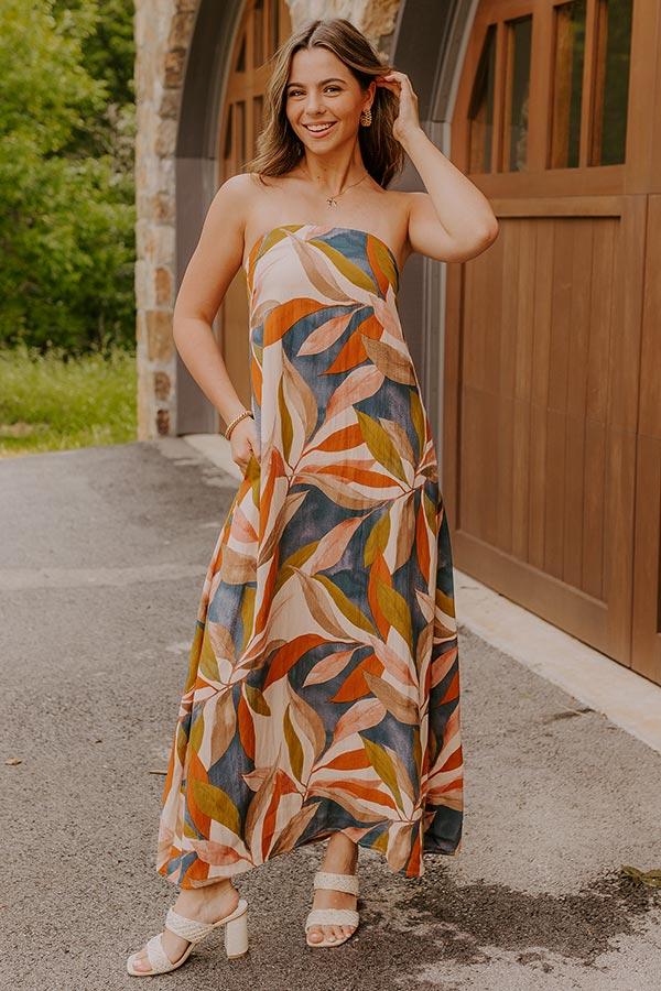 Bali Views Floral Maxi Dress Product Image