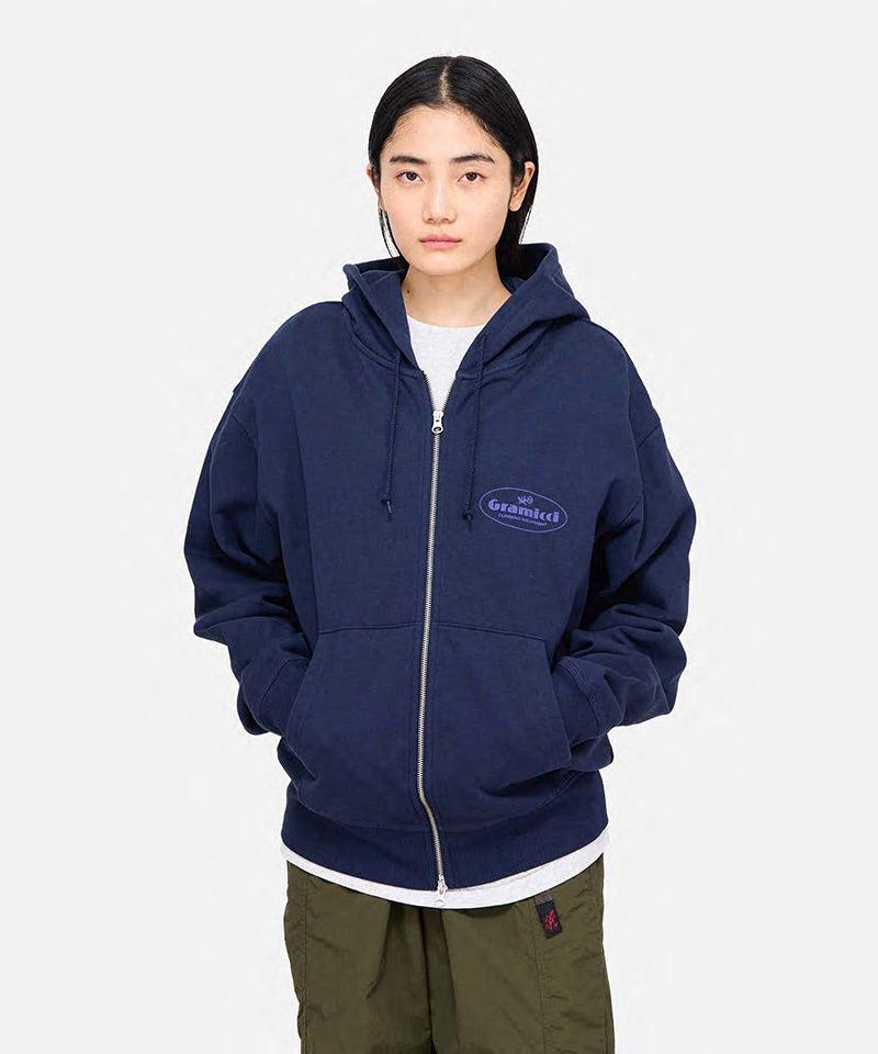 Climbing Equipment Zip Hooded Sweatshirt Unisex Product Image