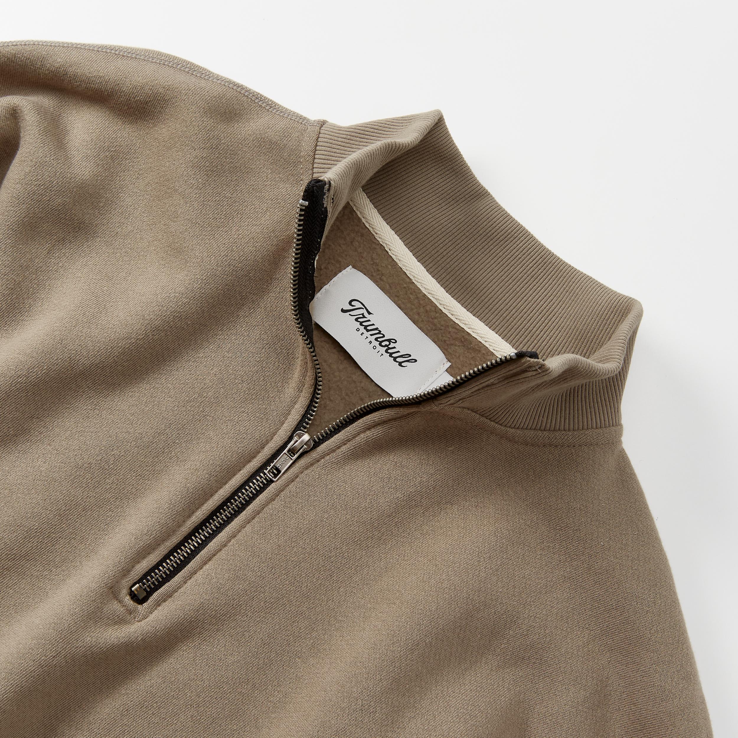 Vintage Wash Quarter-Zip Sweatshirt Product Image