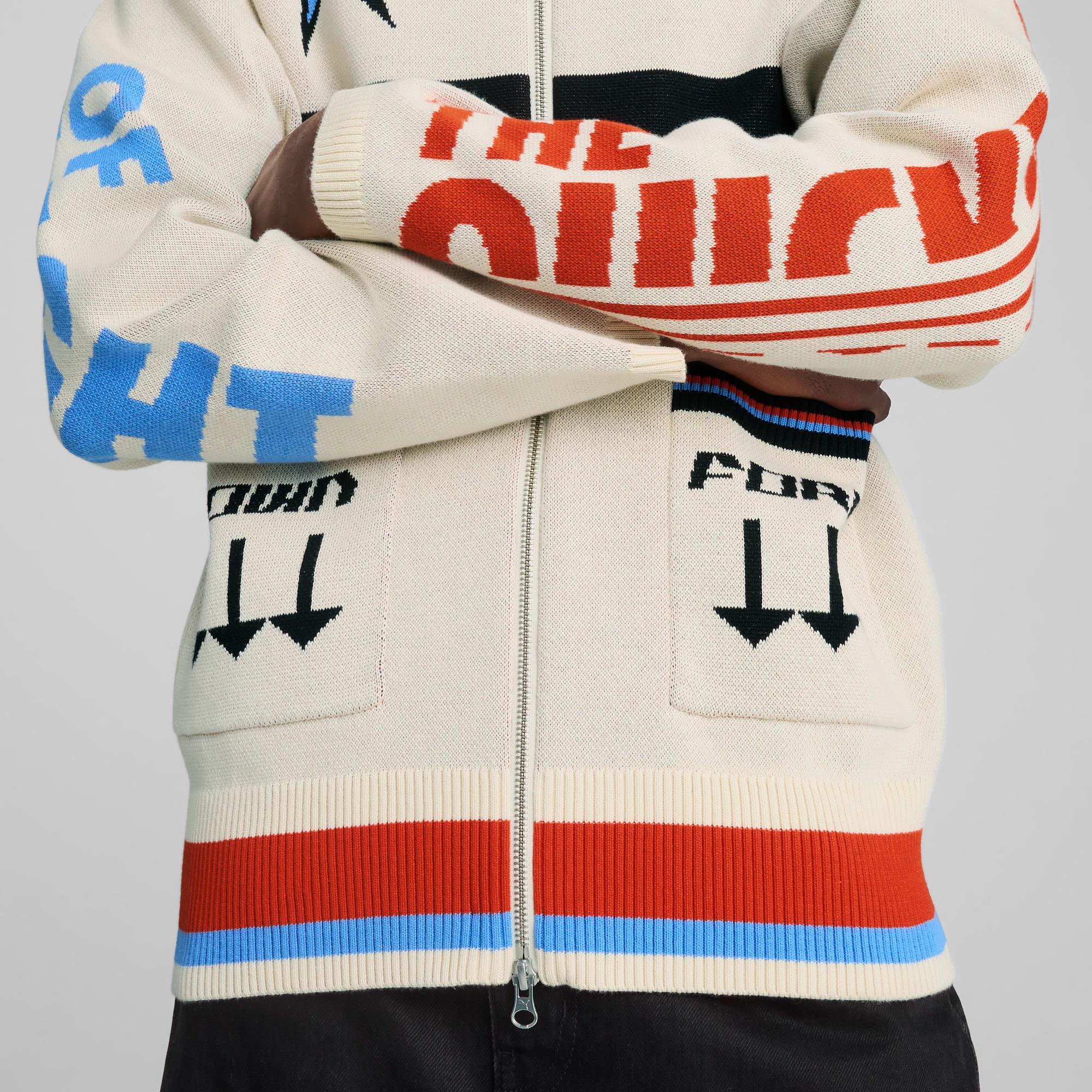 SPECIAL ITEMS Knit Moto Men's Jacket Product Image