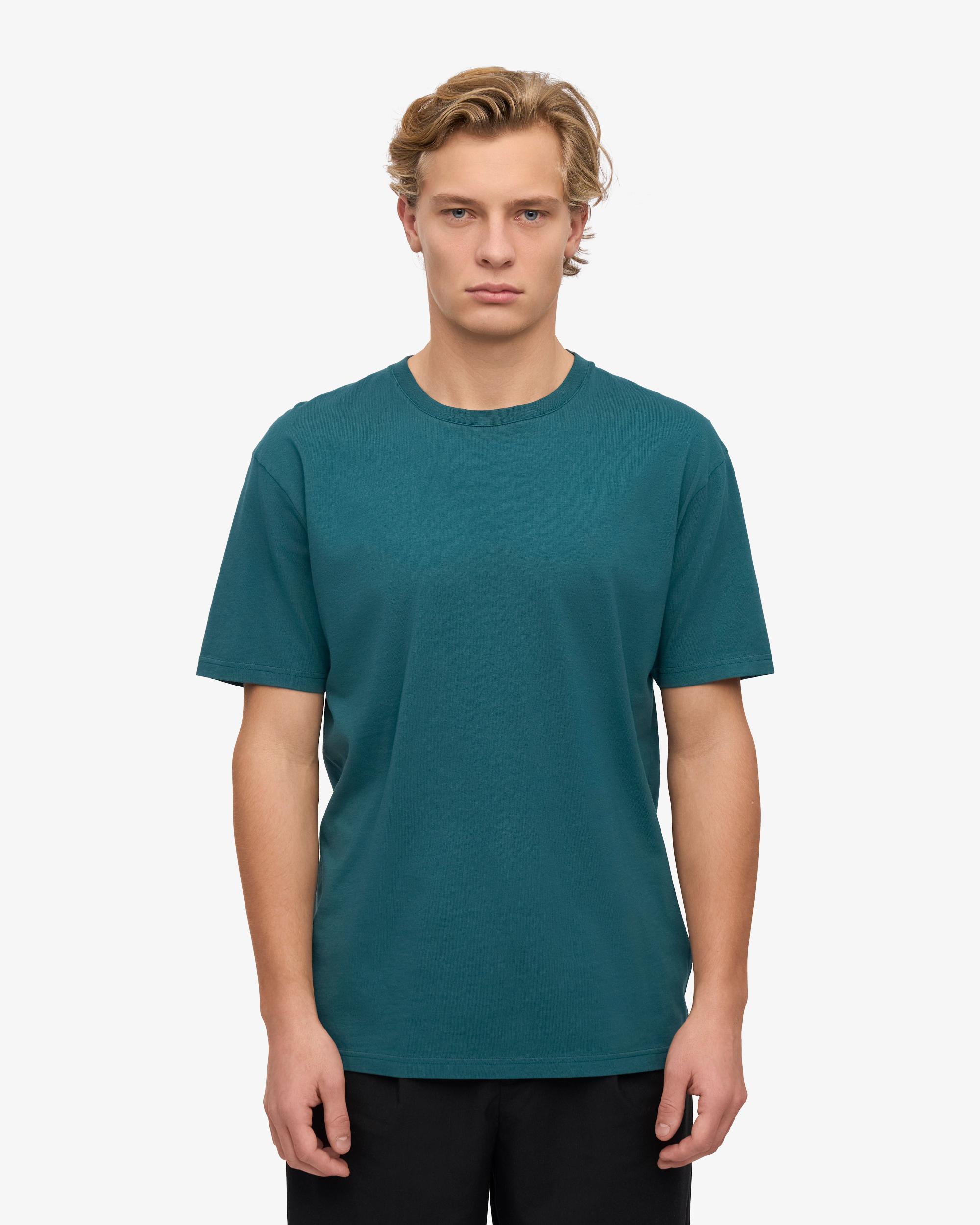 Classic Organic Tee - Ocean Green Product Image