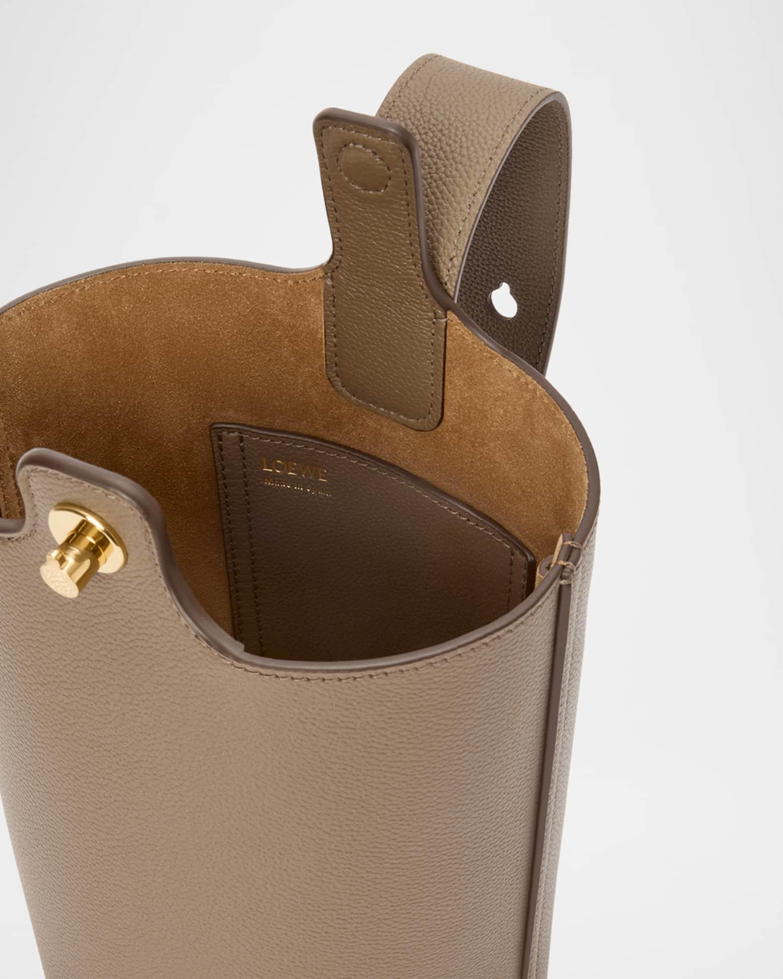 Pebble Mini Bucket Bag in Grain Leather Product Image