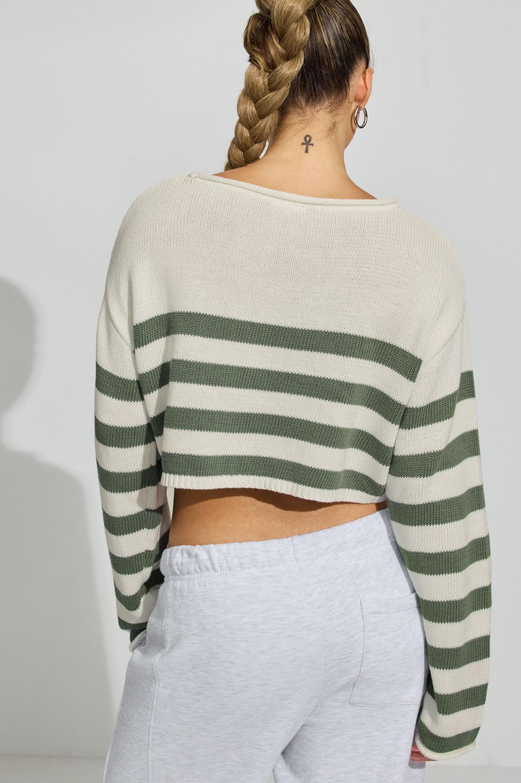 Scoop Neck Knit Top Product Image