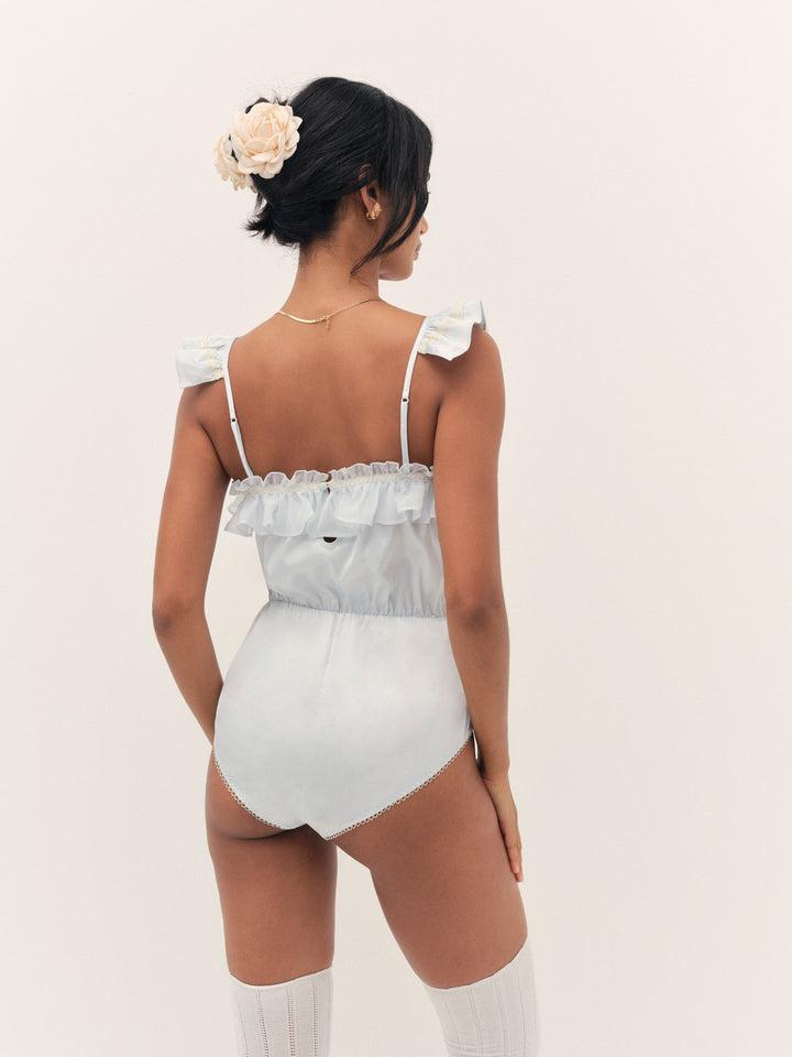 Cleo Romper — Blue Product Image