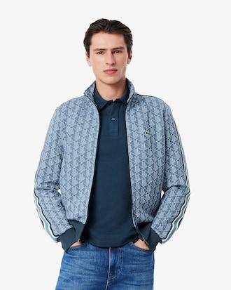 Paris Zip-Up Jacquard Track Jacket Product Image