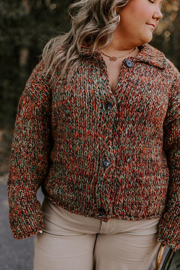 Cinnamon Spice Feels Knit Sweater Product Image