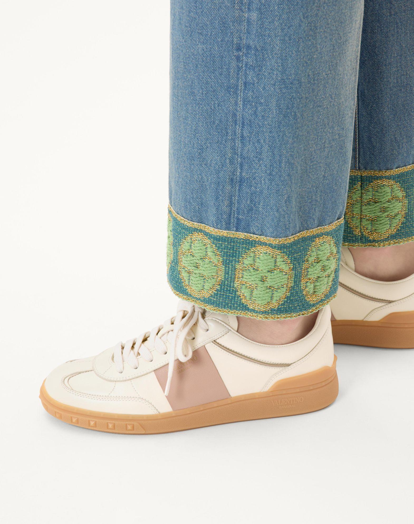 Upvillage Sneaker In Calfskin Leather Product Image