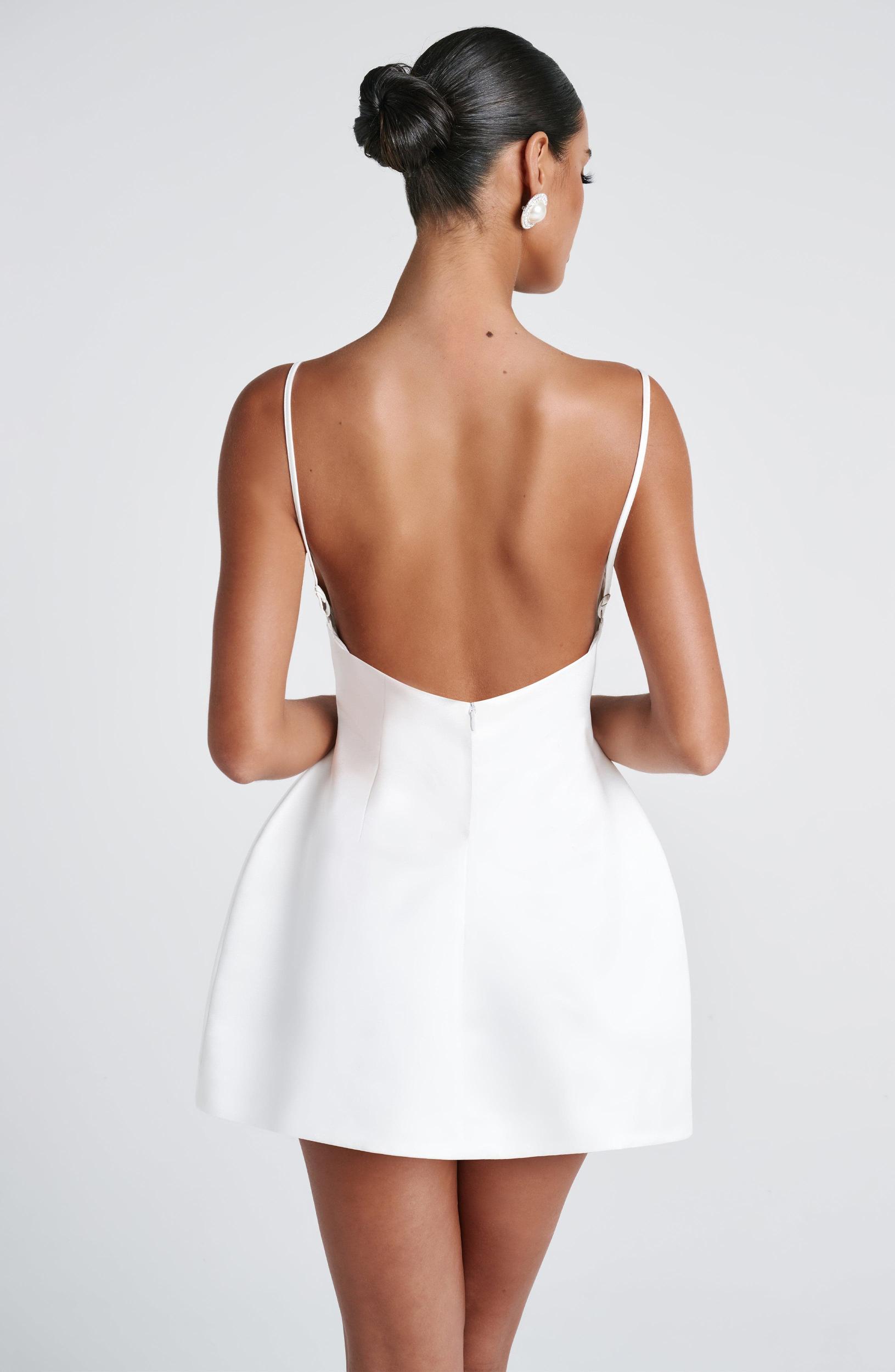 Tate Mini Dress - Ivory Product Image