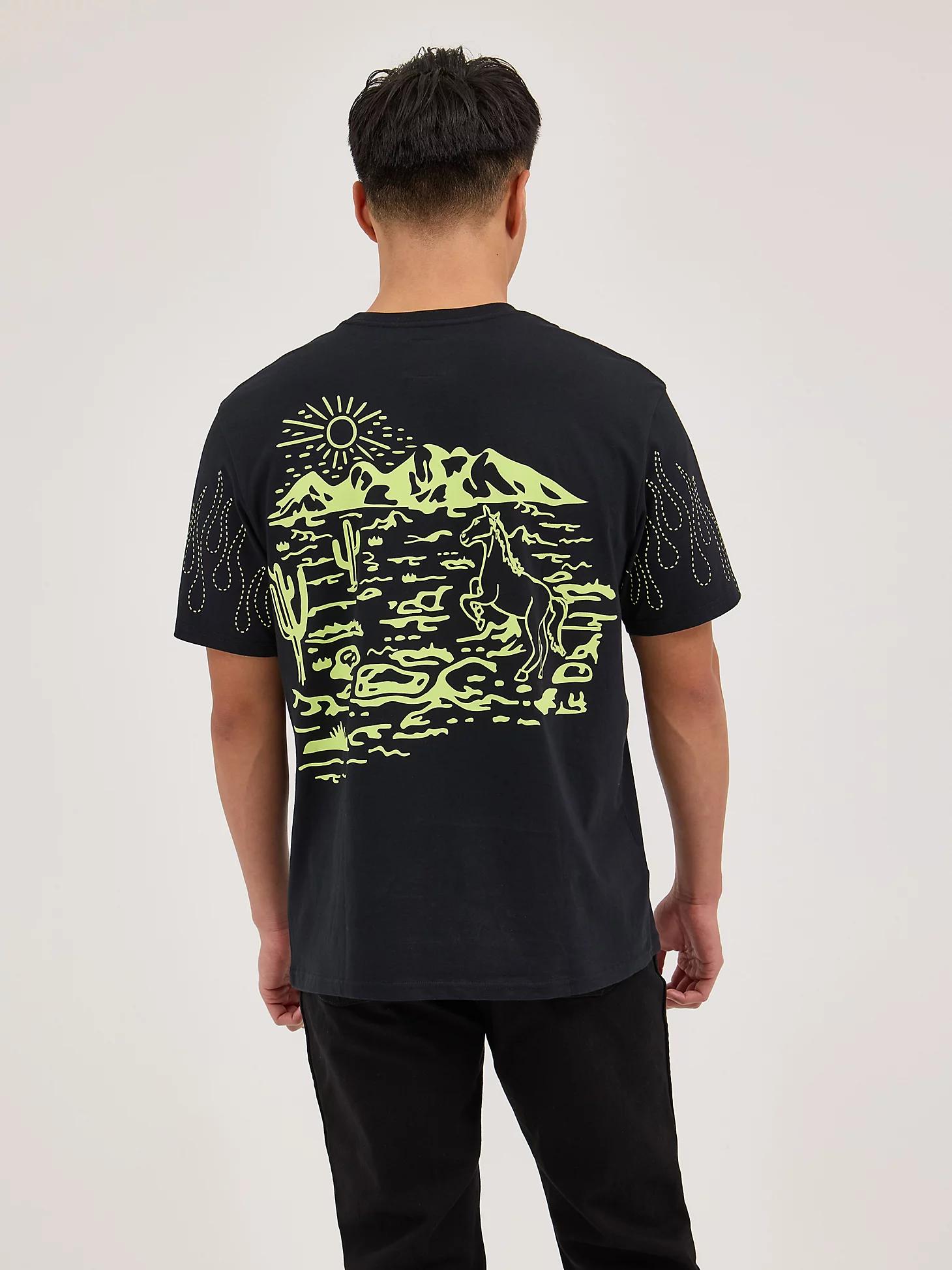 Wrangler® x Happy Socks The Bronc T-Shirt | Men's T-Shirts & Henleys | Wrangler® Product Image