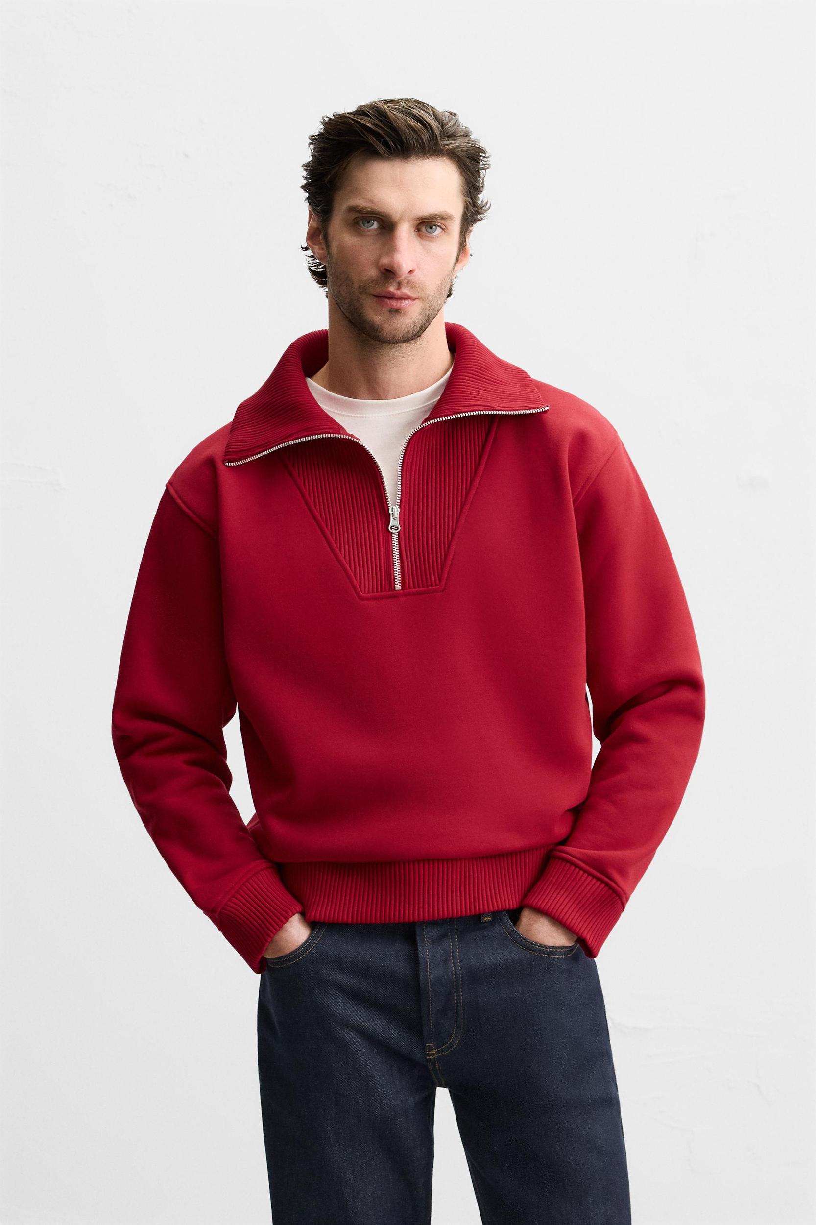 QUARTER-ZIP SWEATSHIRT Product Image